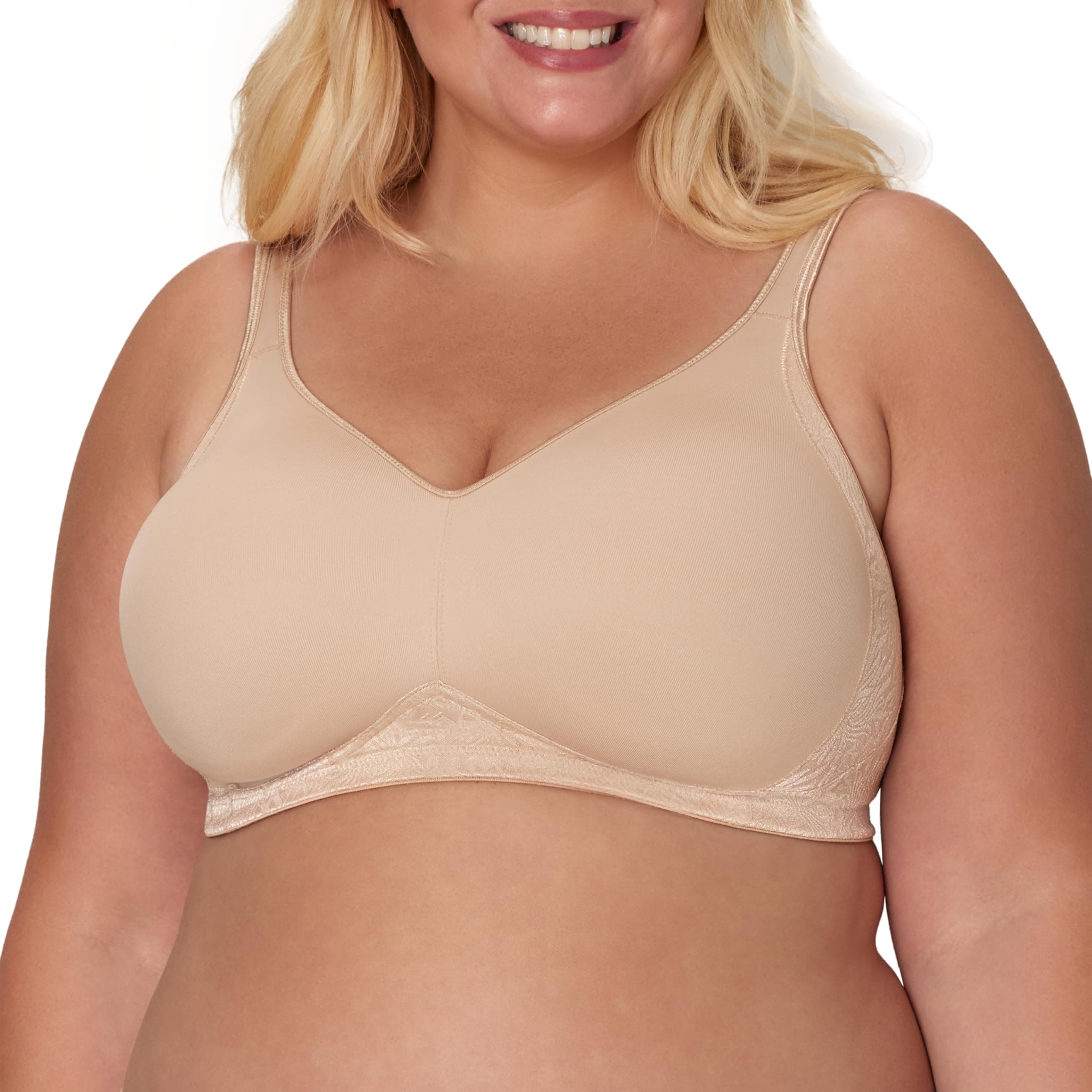 Women's 18 Hour Side & Back Smoothing Wireless, Cool Comfort Wire-Free Bra, Single Or 2-Pack