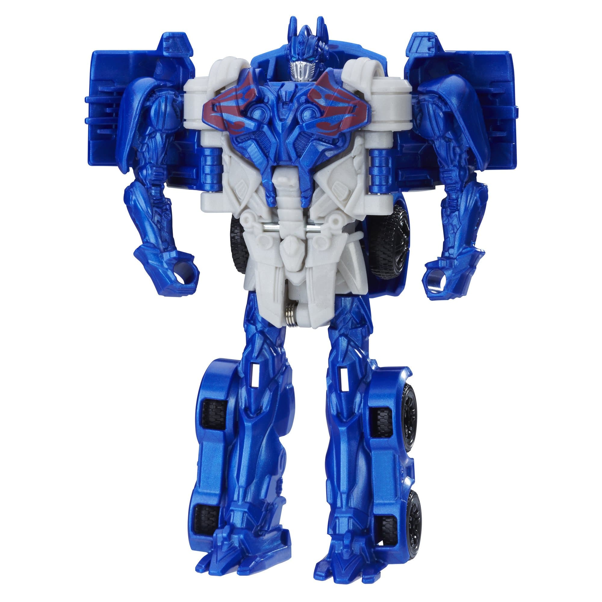 Hasbro Transformers The Last Knight 1-Step Turbo Changer Cyberfire Optimus Prime