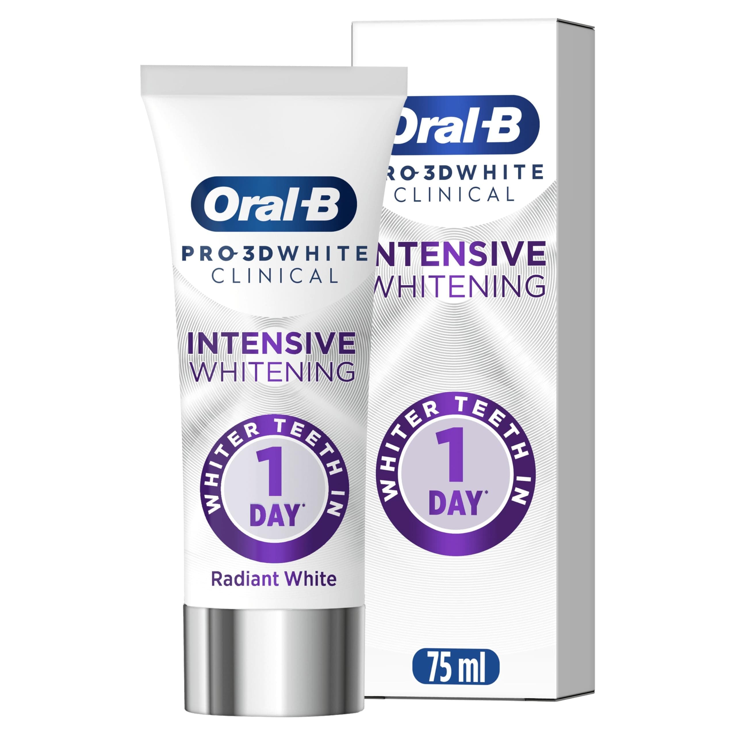 Pro-3D White Clinical Intensive Whitening Toothpaste Radiant White 75ml