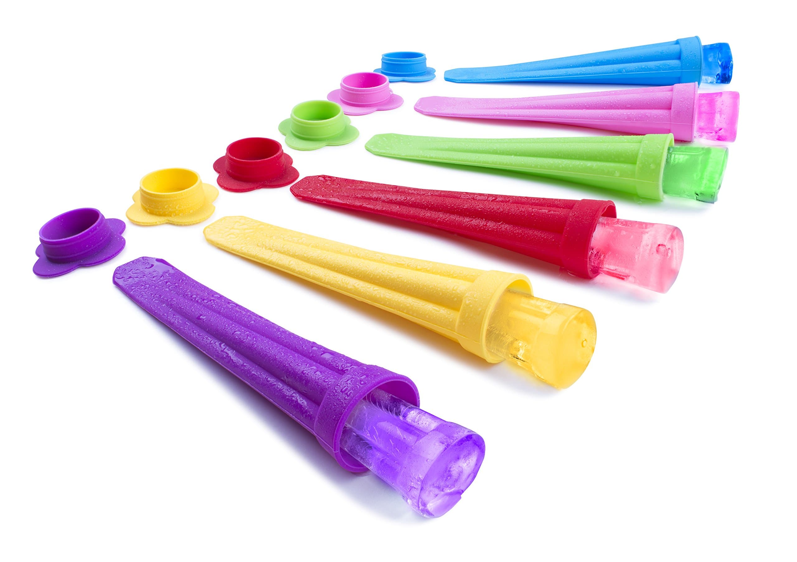 Silicone Ice Pop Molds - Set of 6 - By Decodyne