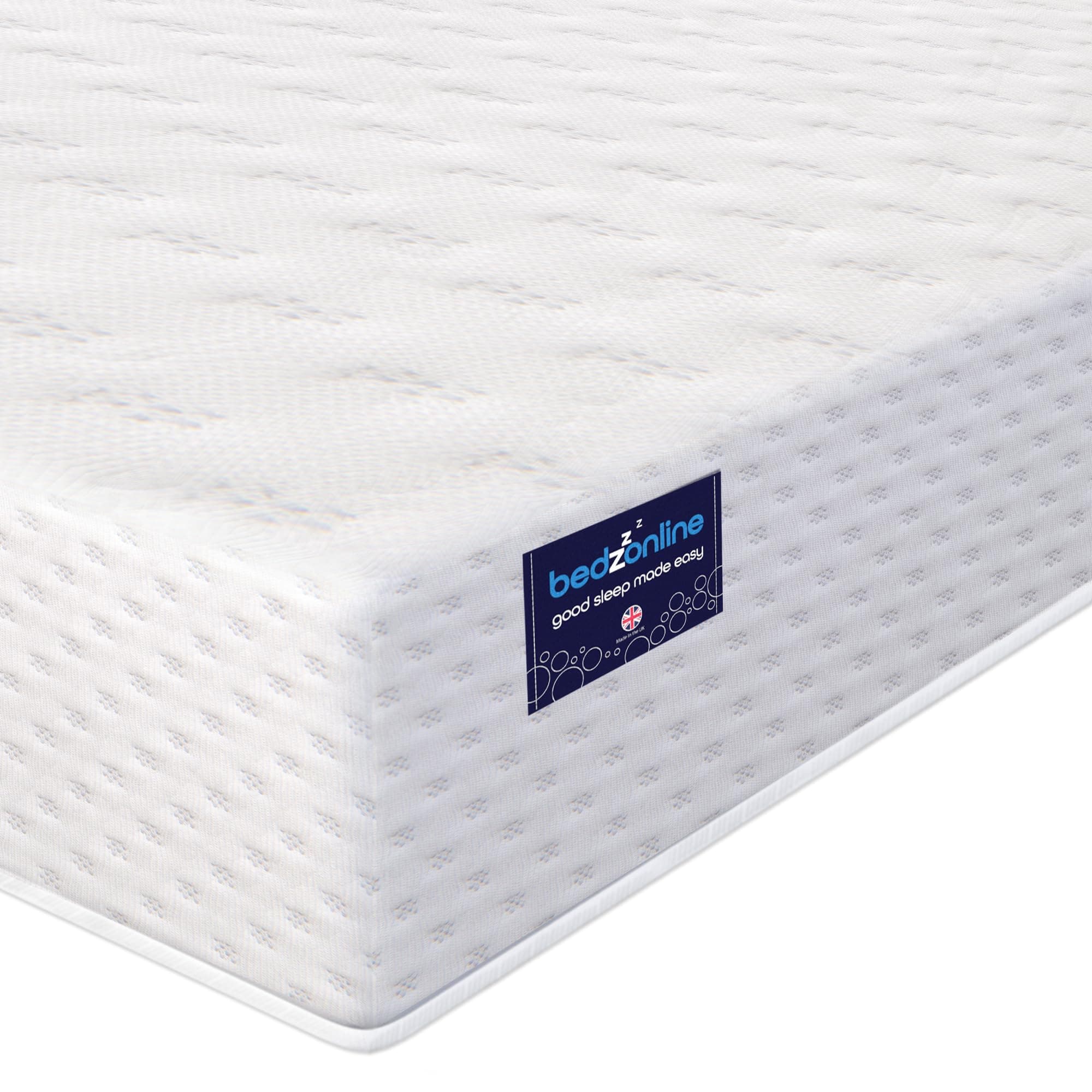 Memory Foam Mattress - 3ft Single Size (190 x 90 x 11 cm) | Firm with Therma-Pure & Reflex Foams | Orthopaedic Sleep Support | UK Made, Breathable & Hypoallergenic