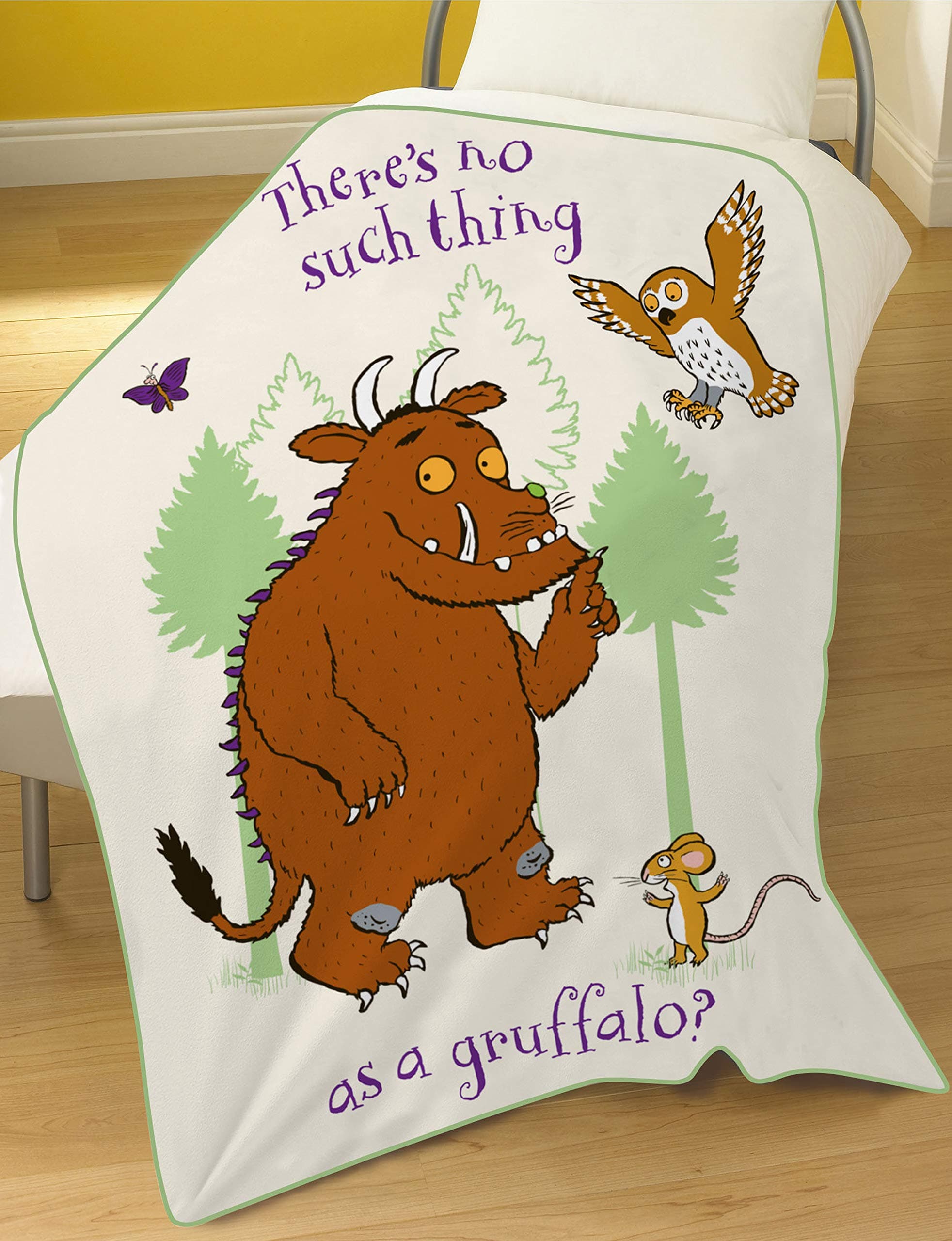 The Gruffalo Fleece Blanket, POLYESTER, Multi, 100x150cm