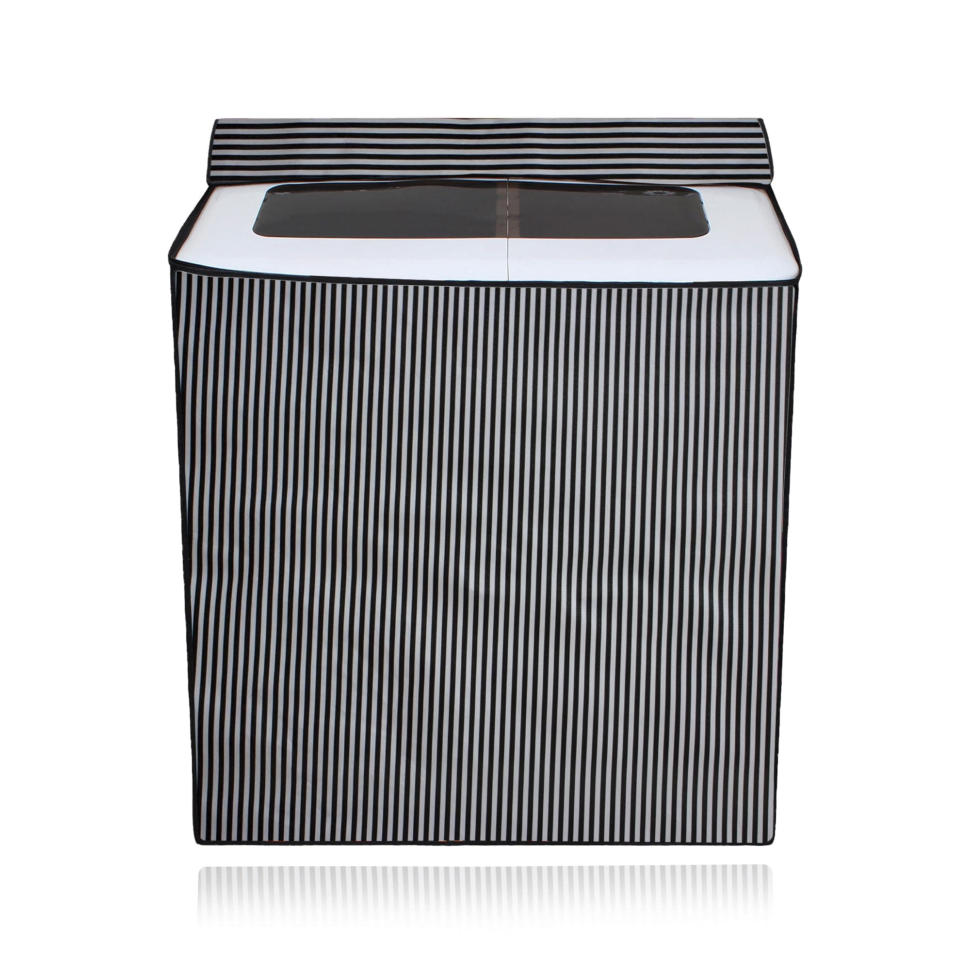 Star Weaves Semi Automatic Washing Machine Cover for LG 6 kg, 6.2 kg, 6.5 Kg, 7 kg, 7.5 kg 8 Kg (80.01x50.8x86.34 cms) Dustproof & Waterproof Washing Machine Cover - - SABKUM173