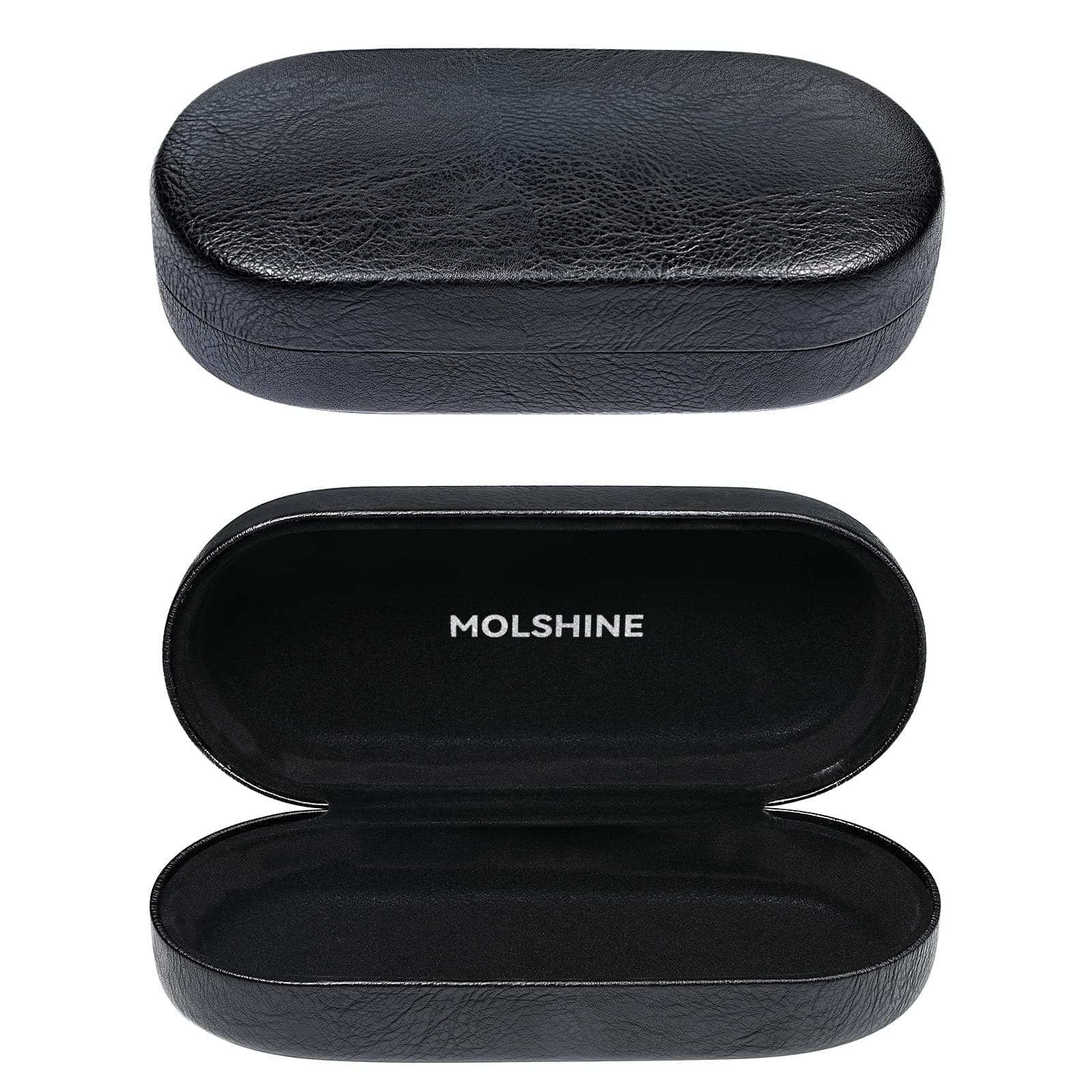 Hard Shell Sunglasses Case, Classic Large Glasses Case for Women Men, Sunglass Eyeglasses
