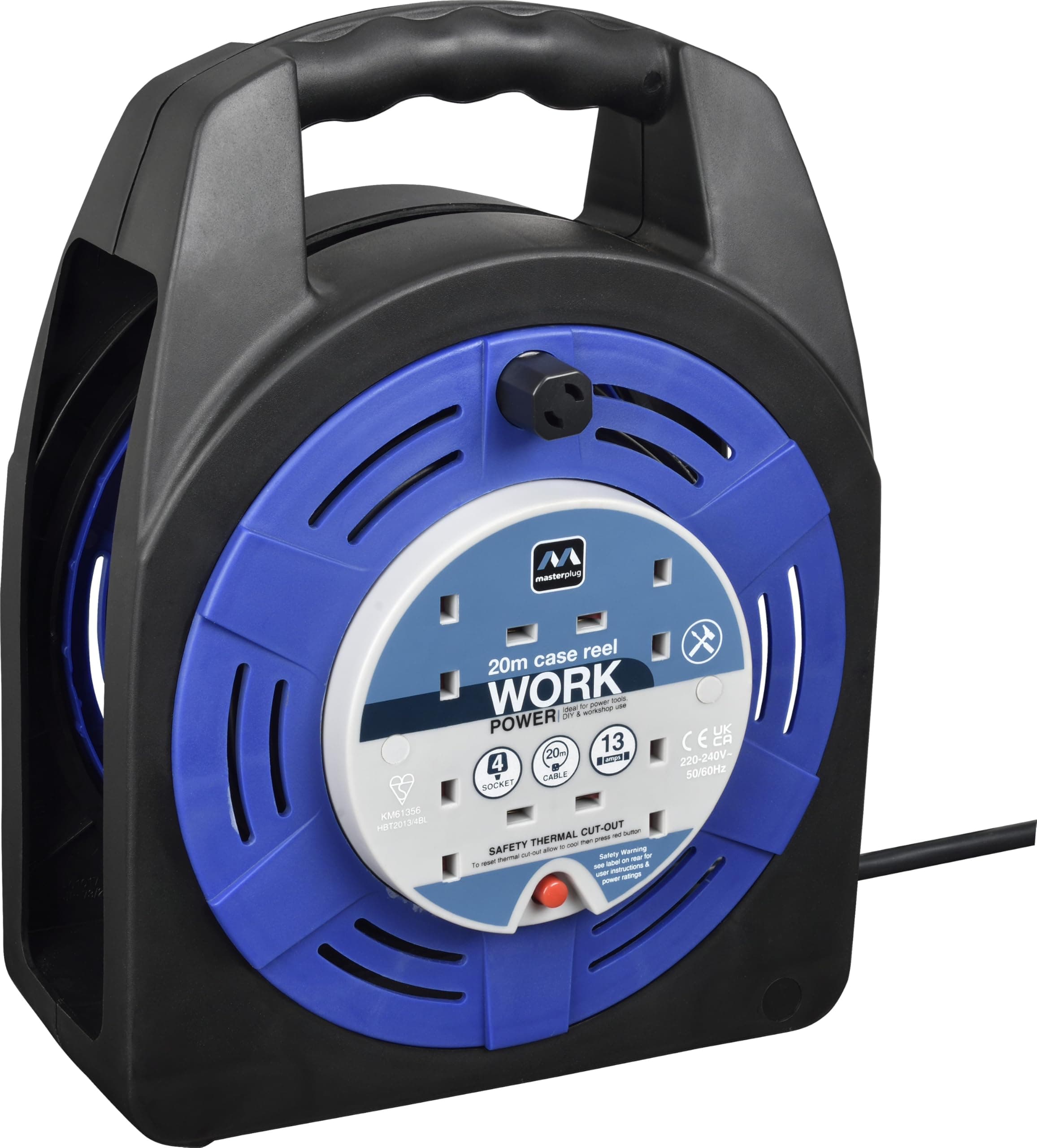 HBT2013/4BL-MP Hand Bag Cassette Reel Blue 20 m 13 A 4skt