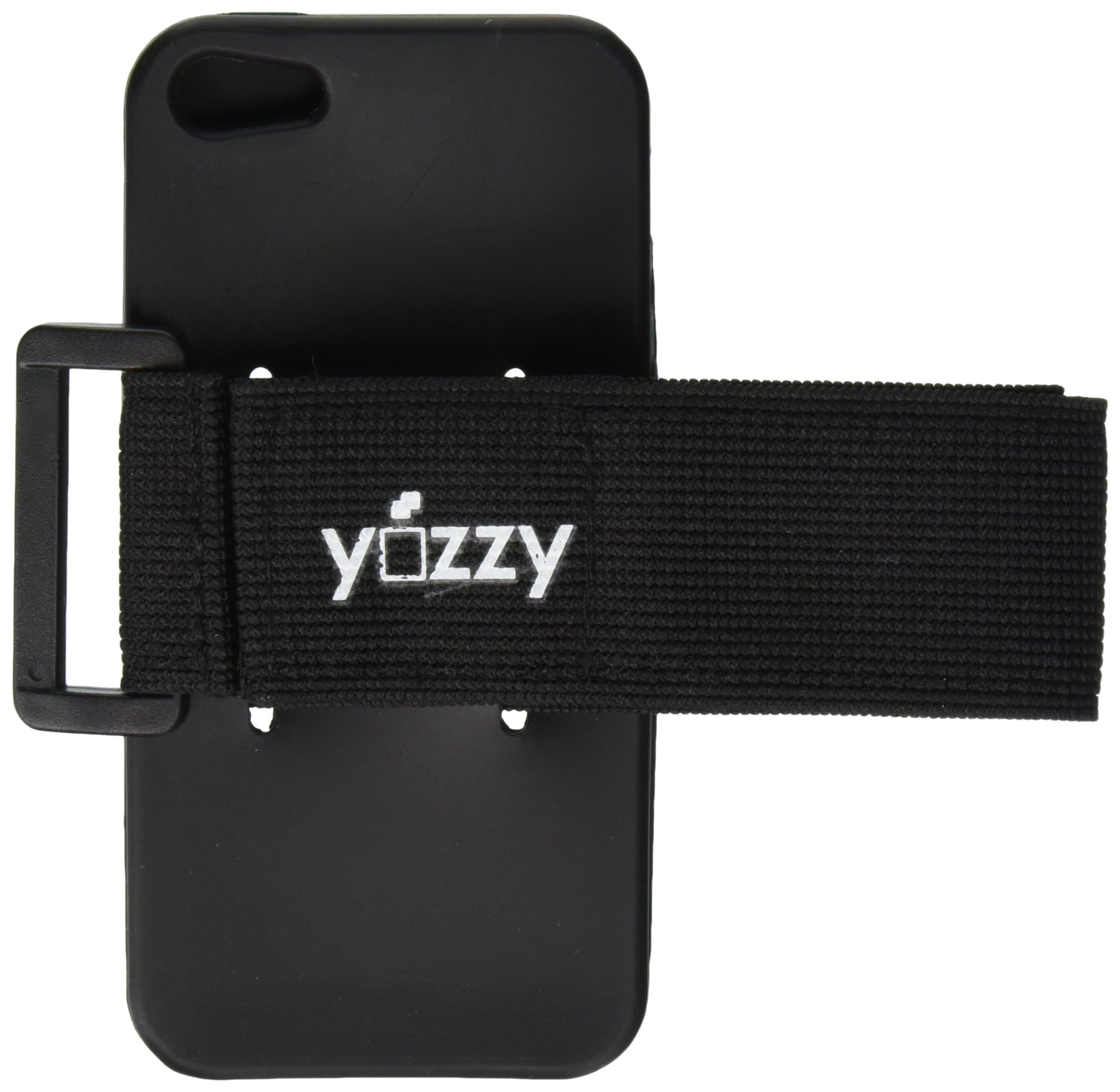 Yozzy iPhone 5 Sport Armband Case Fits iPhone 5/5S/5C Protects Your Phone While Workout, Running, Jogging, Gym or Any Exercise, Slim & Lightweight Phone Holder – Black