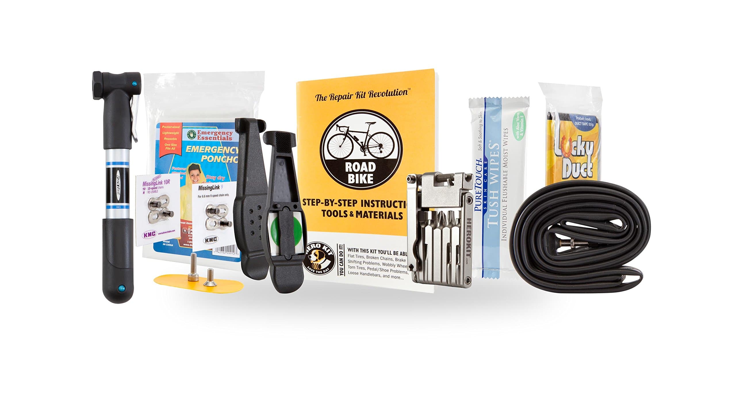 Road Bike Essentials Repair Kit