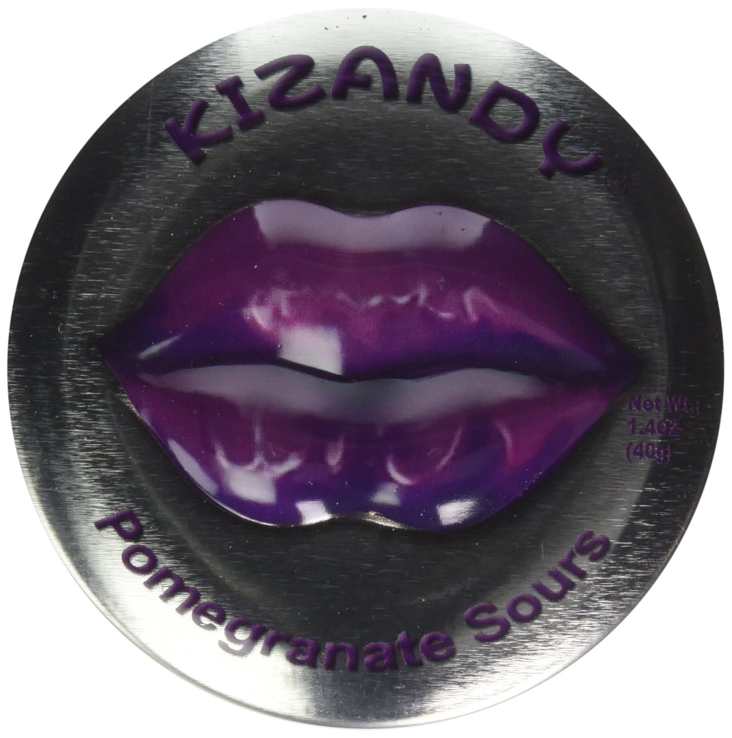 Kizandy Candy, Pomegranate Sours, 6 Count (Pack of 6)