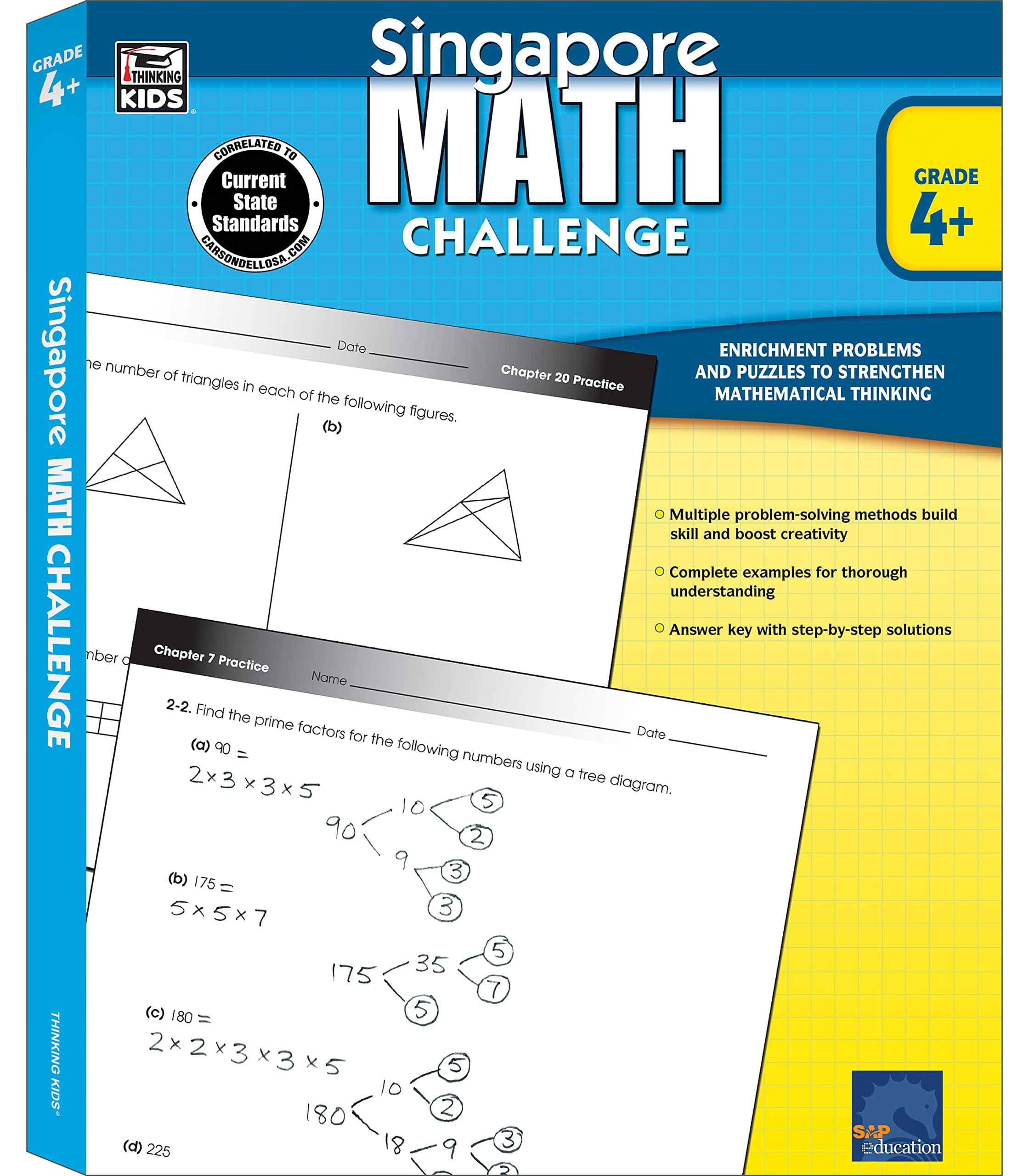 Singapore Math Challenge, Grade 4+ Paperback – 1 Feb. 2013