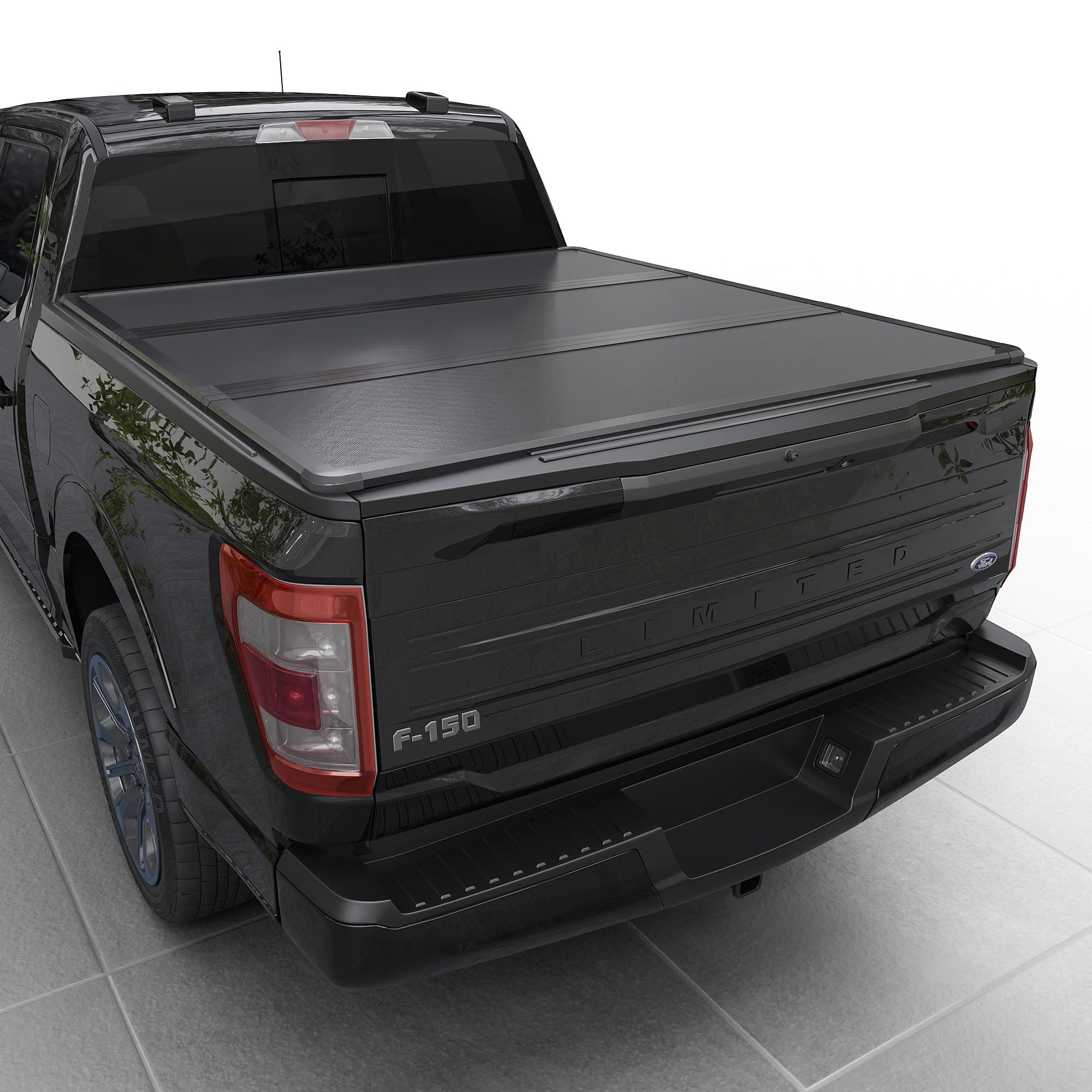 Hard Tri-Fold Truck Bed Tonneau Cover Compatible with 2015-2026 Ford F150 5.5 FT Bed (66")