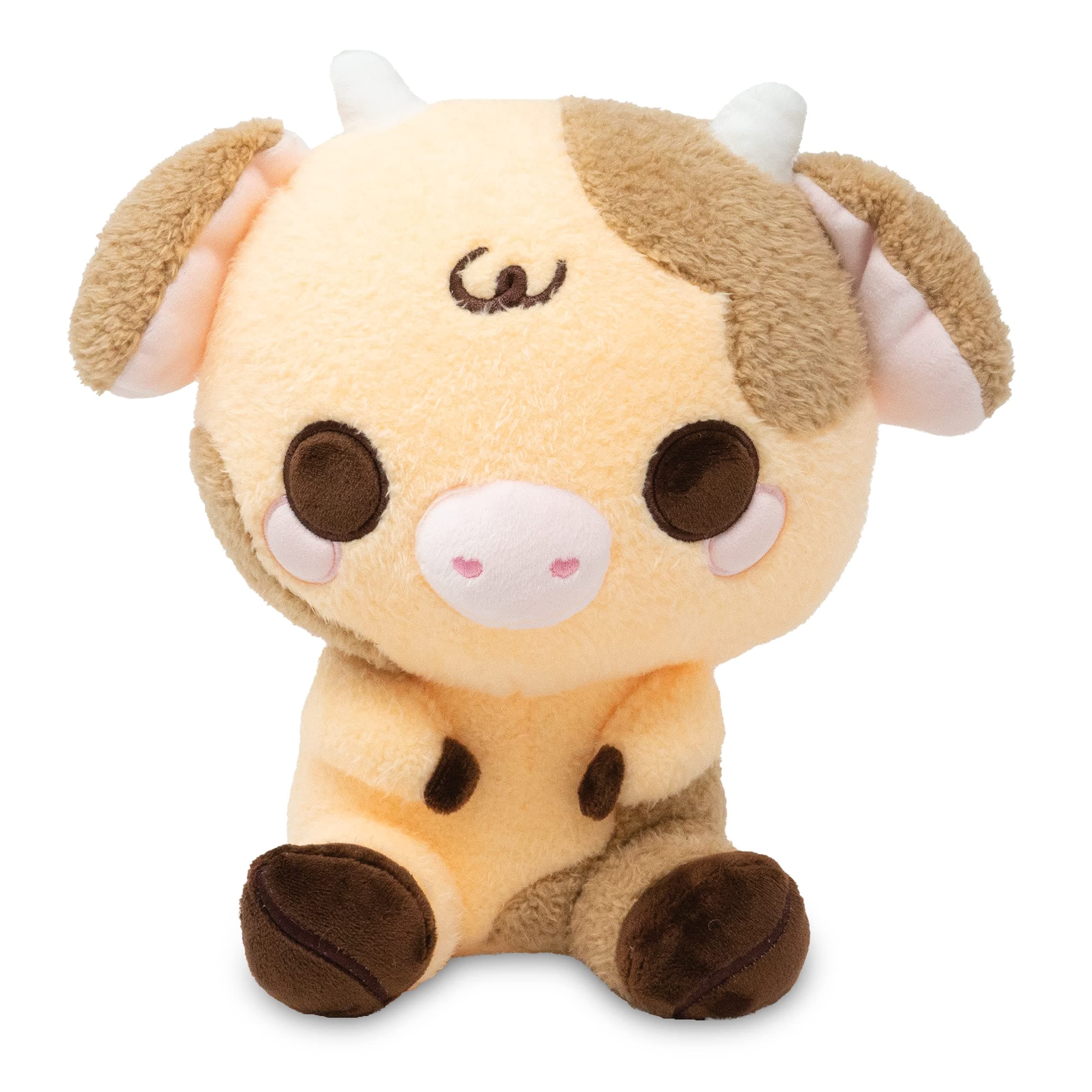 Cuddle Barn PlushGoals - Moocha The Coffee Cow | Super Soft Cute Collectible Stuffed Animal Plush Toy, 9 inches