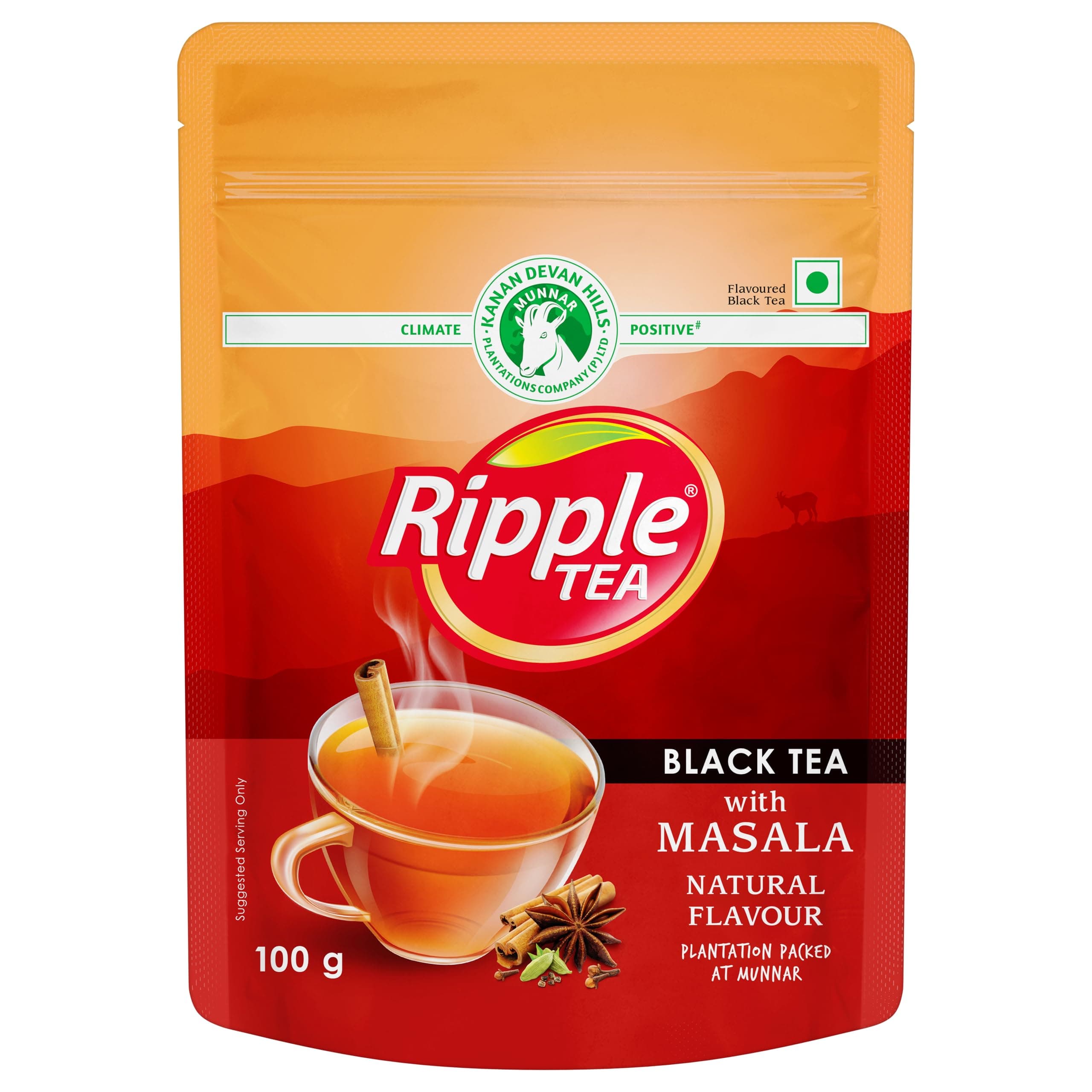 Ripple Black Tea with Natural Masala - 100gm