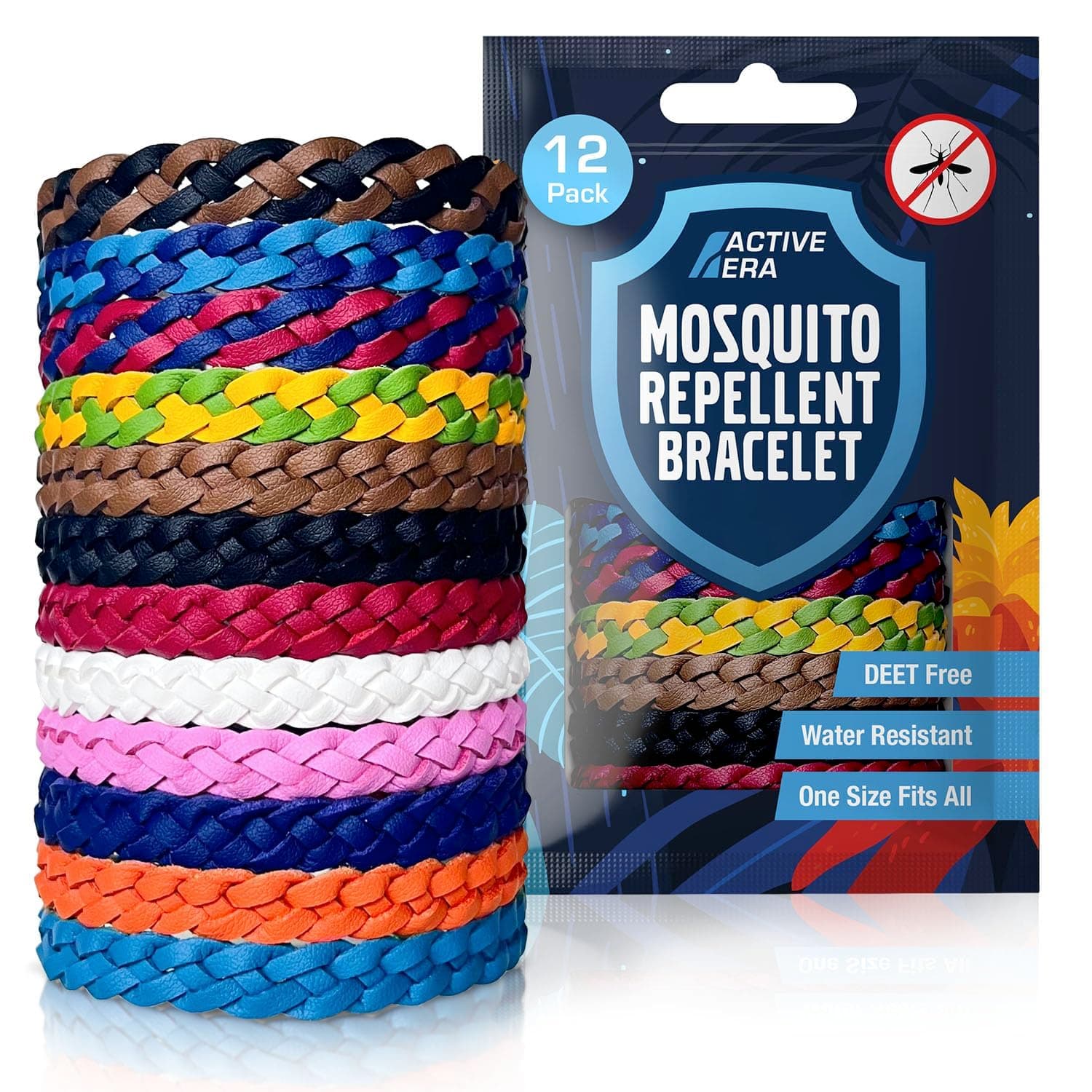 Colourful PU Leather Mosquito Bands