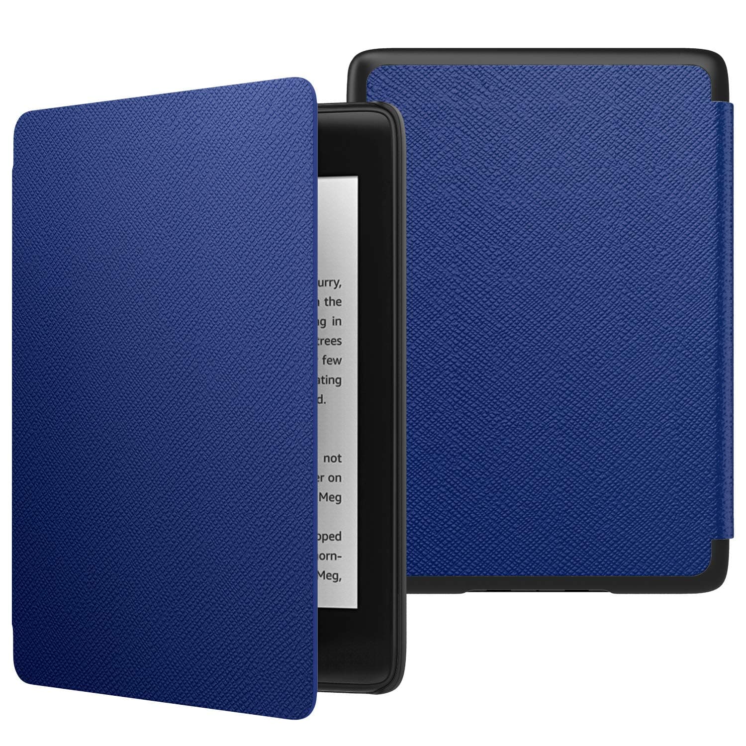 MoKo Case Fits 6" Kindle Paperwhite (10th Generation, 2018 Releases), Thinnest Lightest Smart Shell Cover with Auto Wake/Sleep for Amazon Kindle Paperwhite 2018 E-reader - Indigo