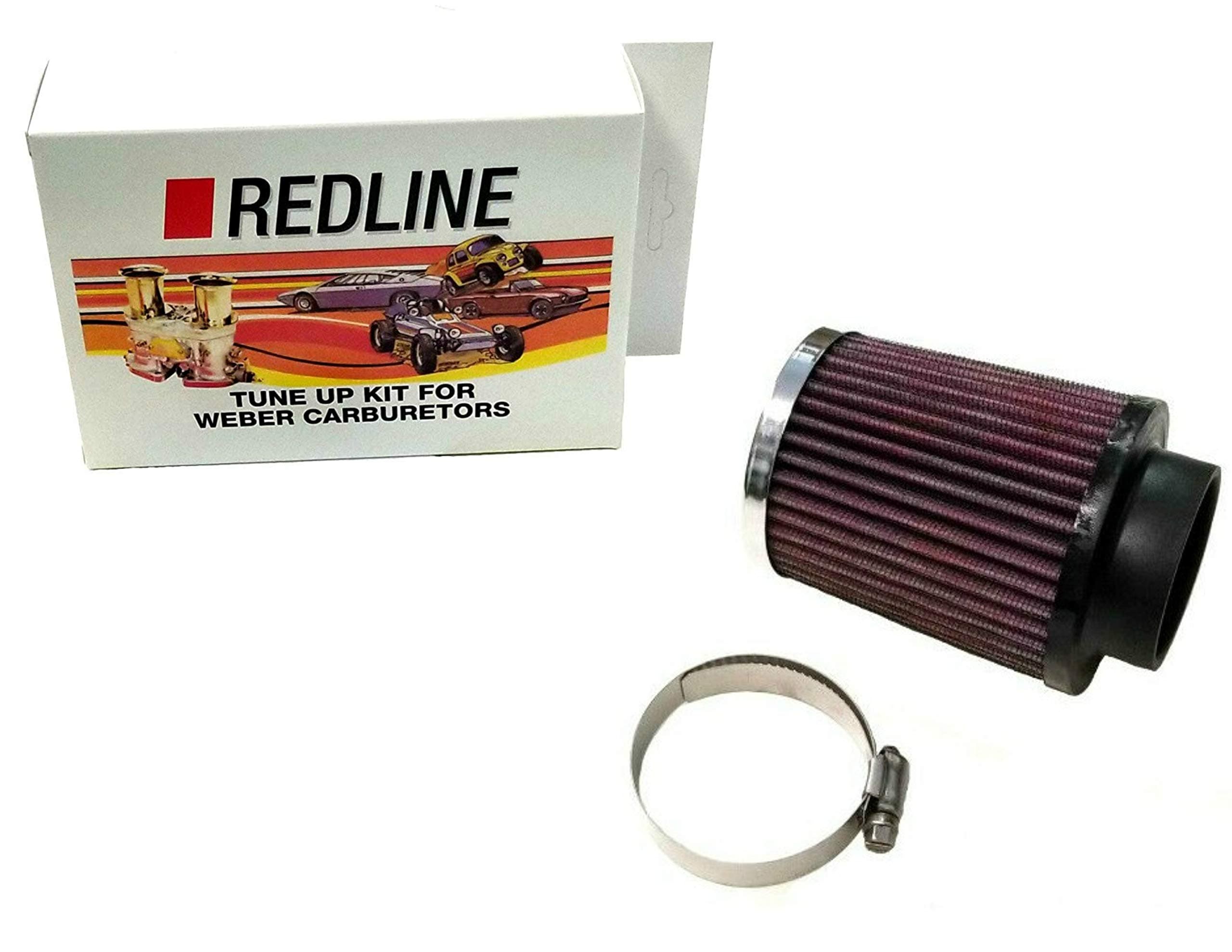 Weber Redline Air Filter Kit 34 ICT 4" x 3 1/4" Chrome Top 99317.411