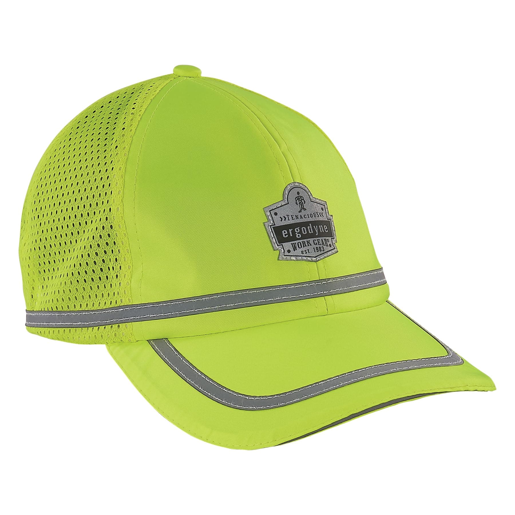Ergodyne GloWear 8930 Hi-Vis Baseball Cap, Lime