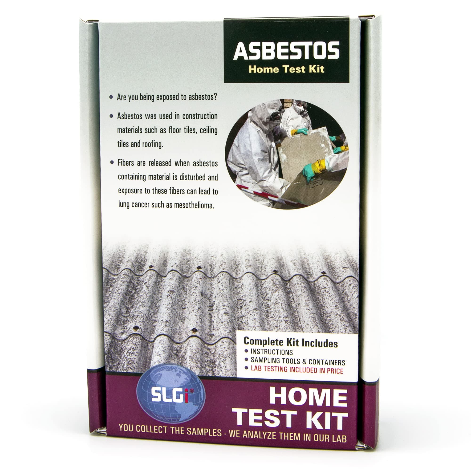 SLGI Certified Test Kits Asbestos 1 PK (5 Bus. Days) Schneider Labs