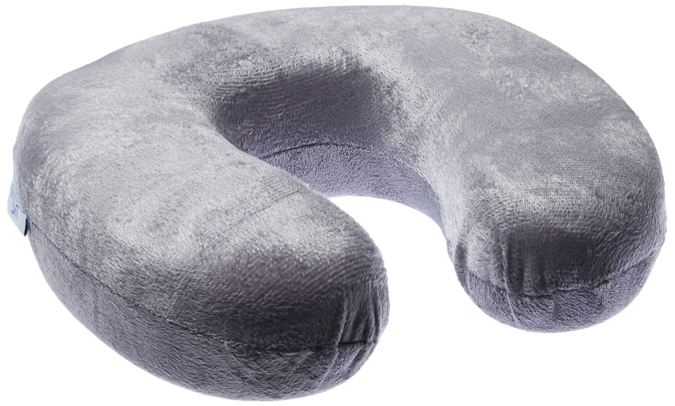 Super Soft & Ergonomic Design Memory Foam Home & Travel Neck Pillow, Grey