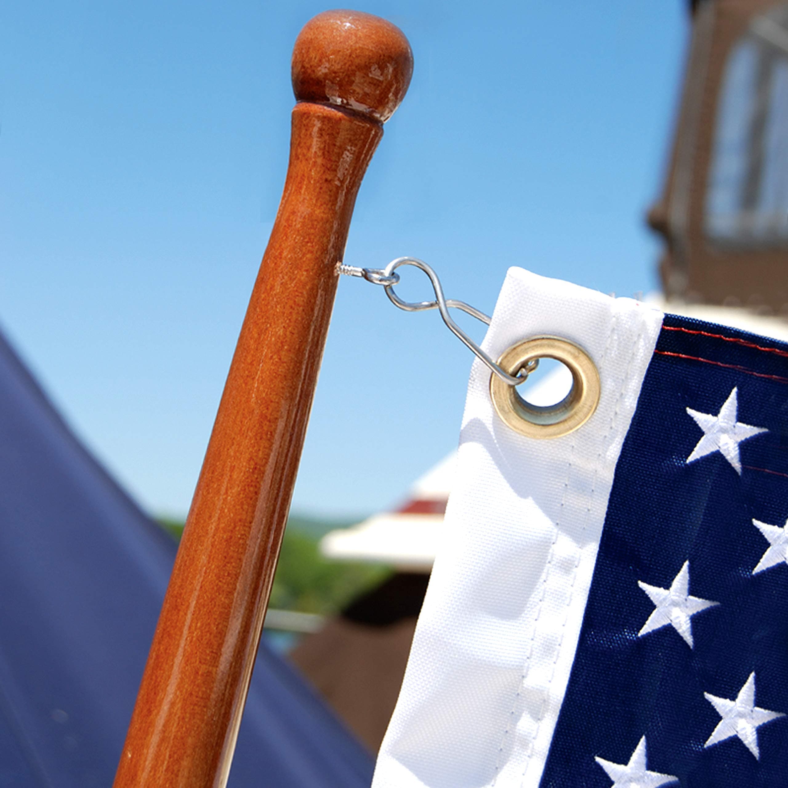 Taylor Made Products Teak Flag Pole