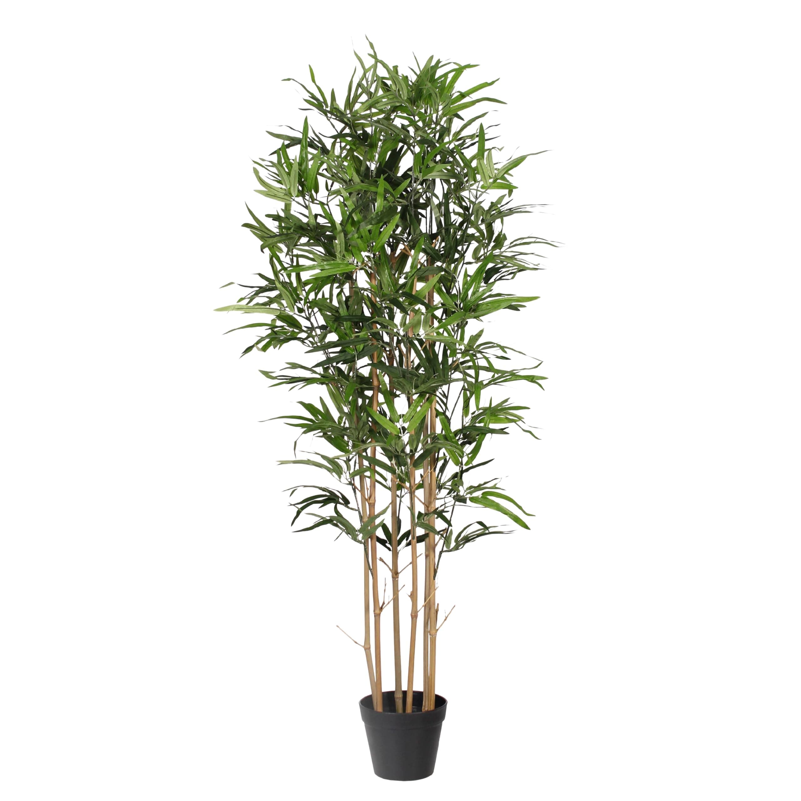 Blooming Artificial - Oriental Bamboo Tree, Realistic Artificial Plant for Garden, Home, and Office, Year Round Decorative Foliage, UV and Water Resistant (Green) (120cm)