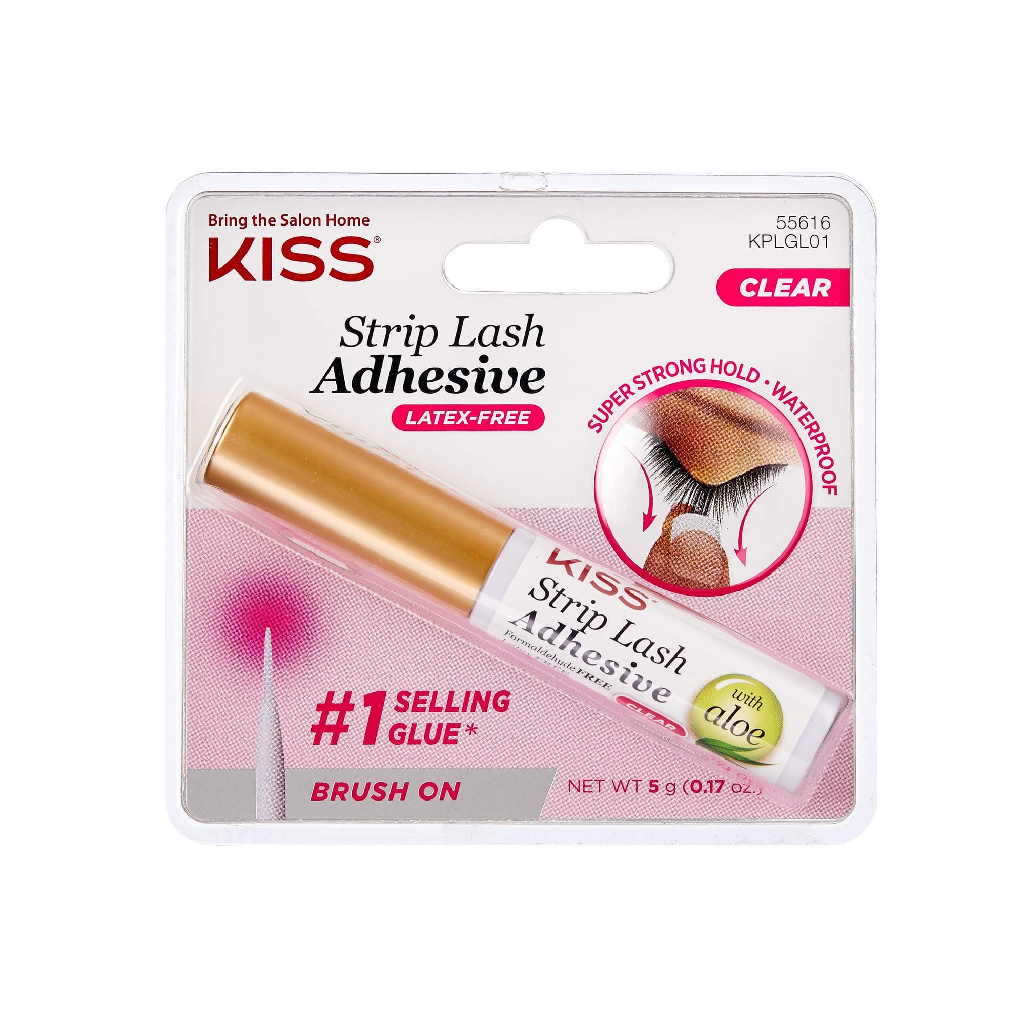 KISSStrip Lash Adhesive with Aloe Clear