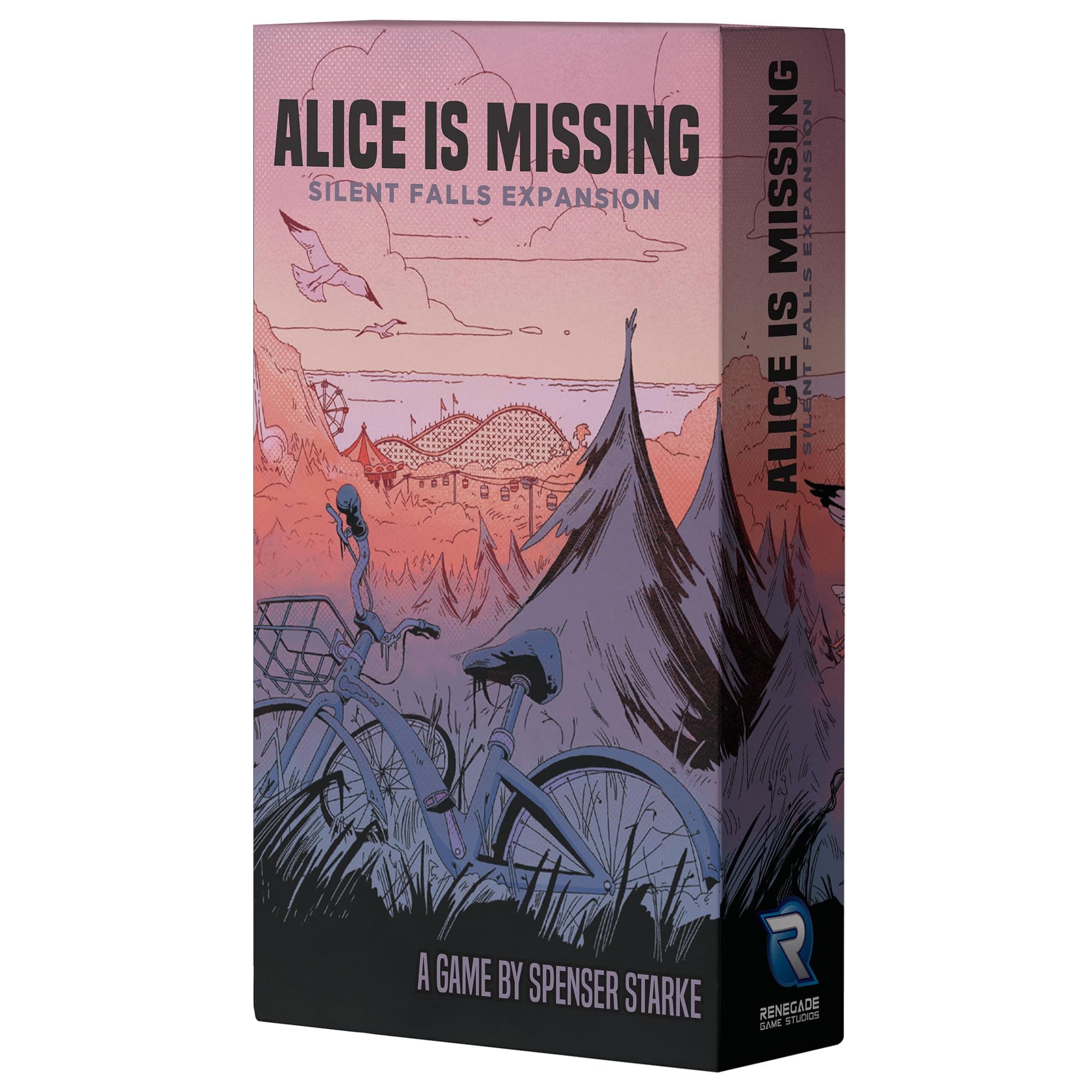 Renegade Game Studio | Alice is Missing: Silent Falls Expansion | Role-Playing Game | Ages 16+ | 3-5 Players | 2-3 Hours Playing Time