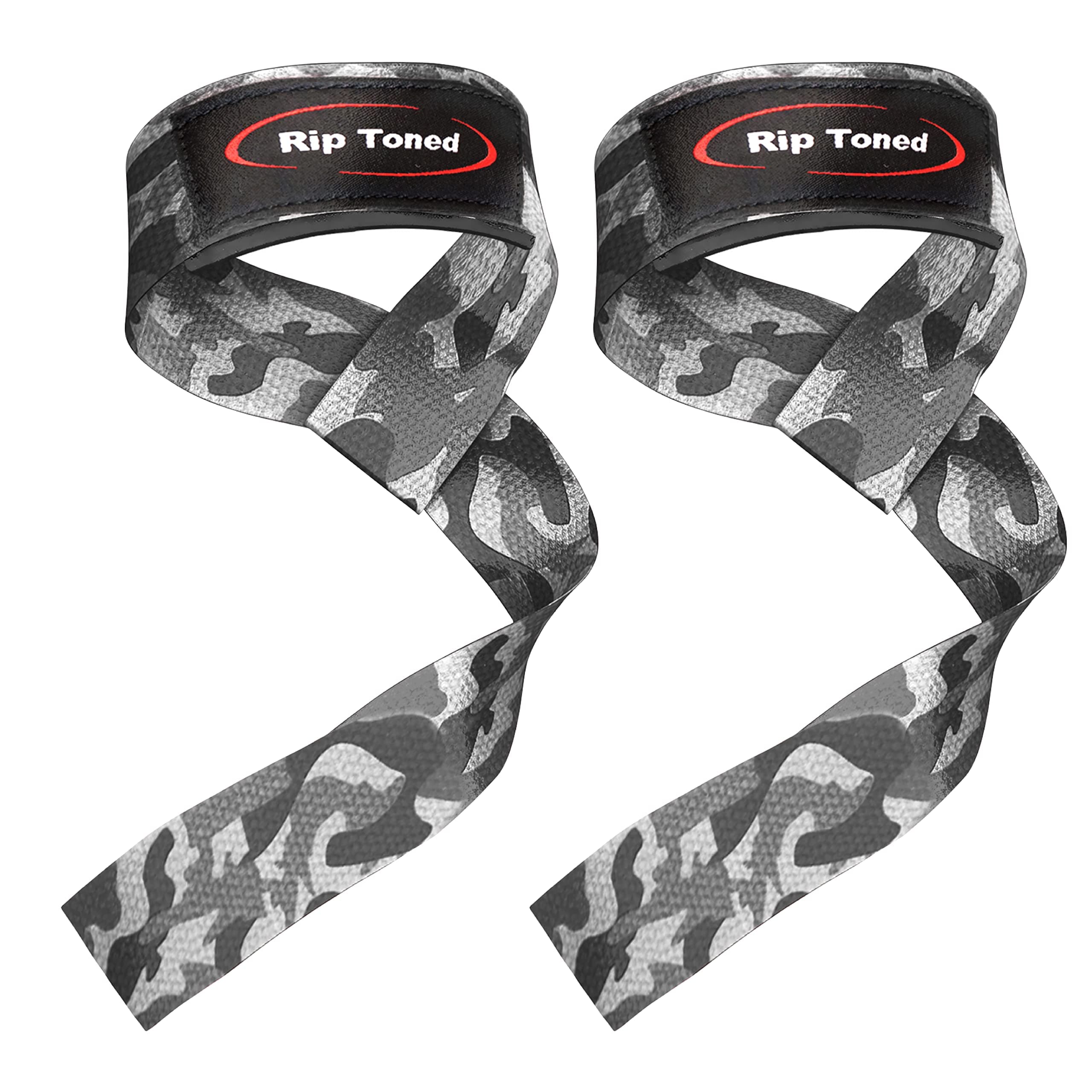 Rip Toned Performance Wrist Straps for Weightlifting – 23" Padded Lifting Straps for Men & Women – Cotton Gym Straps for Deadlifts, Strength Training, Bodybuilding & Powerlifting