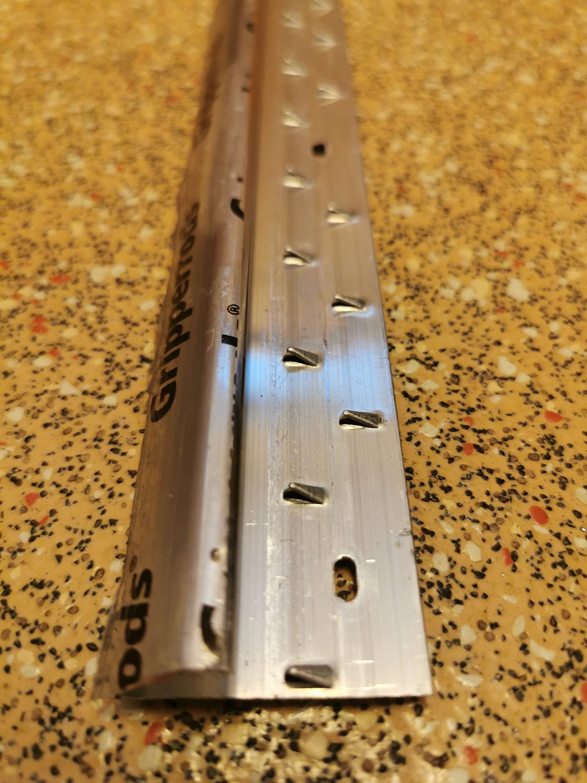 Carpet Single Threshold Door Bars Aliminium Finish 3ft Length