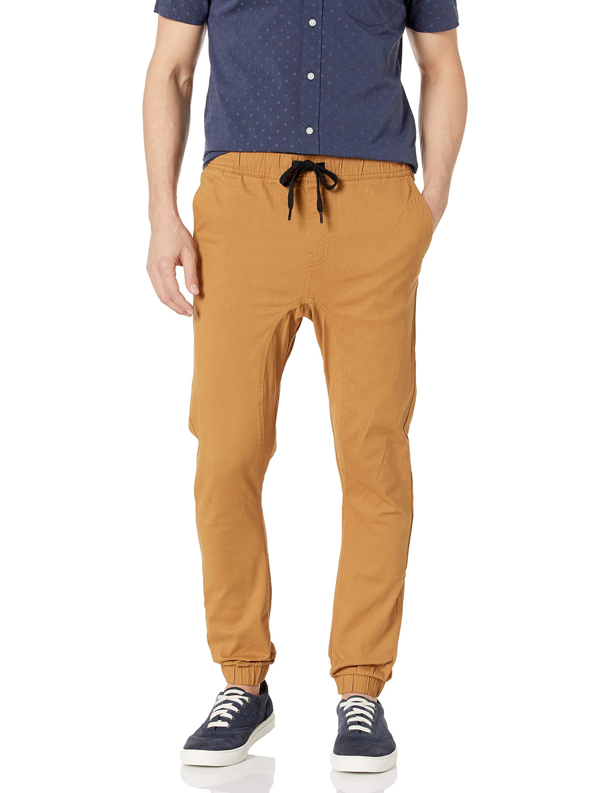 SouthpoleMen's Basic Stretch Twill Jogger Pants-Reg and Big & Tall Sizes