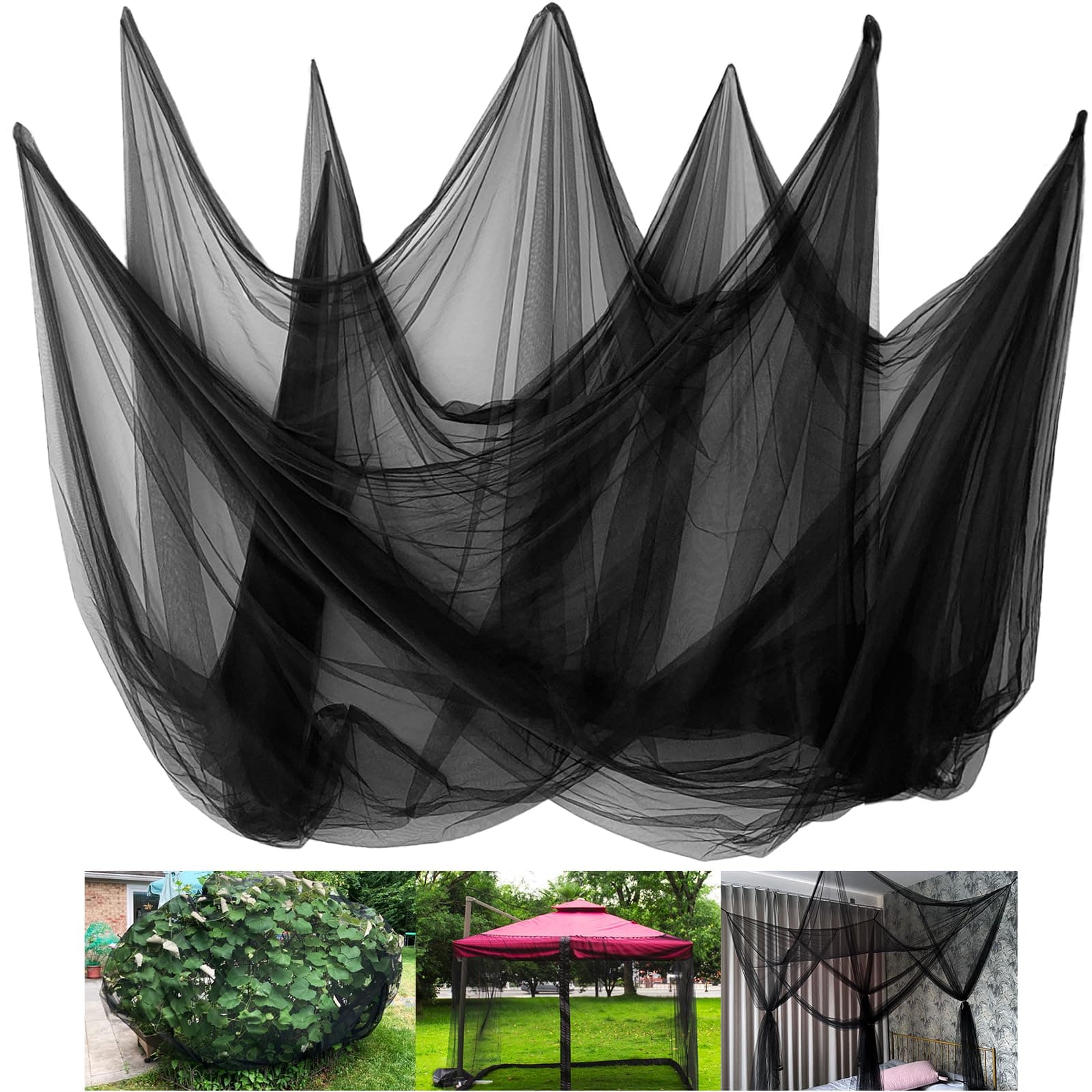 Mosquito Net 3×15m Mosquito Net for Patio Fly Insect Bird Netting Barrier Garden Netting to Protect Vegetables Fruit from Birds and Bugs