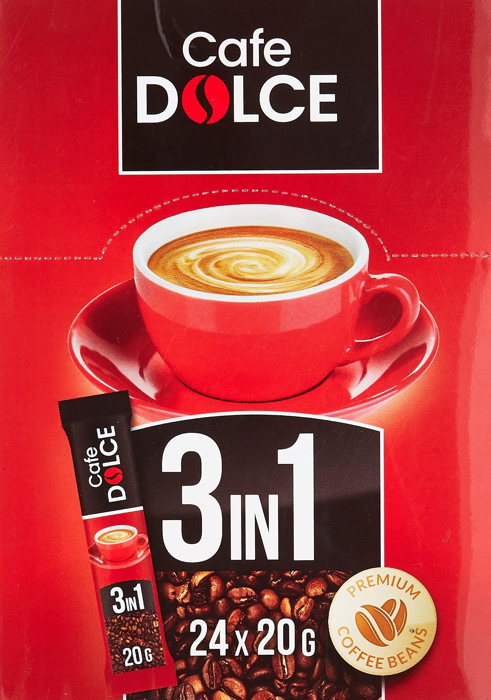 Cafe Dolce 3in1 coffee pack of 24
