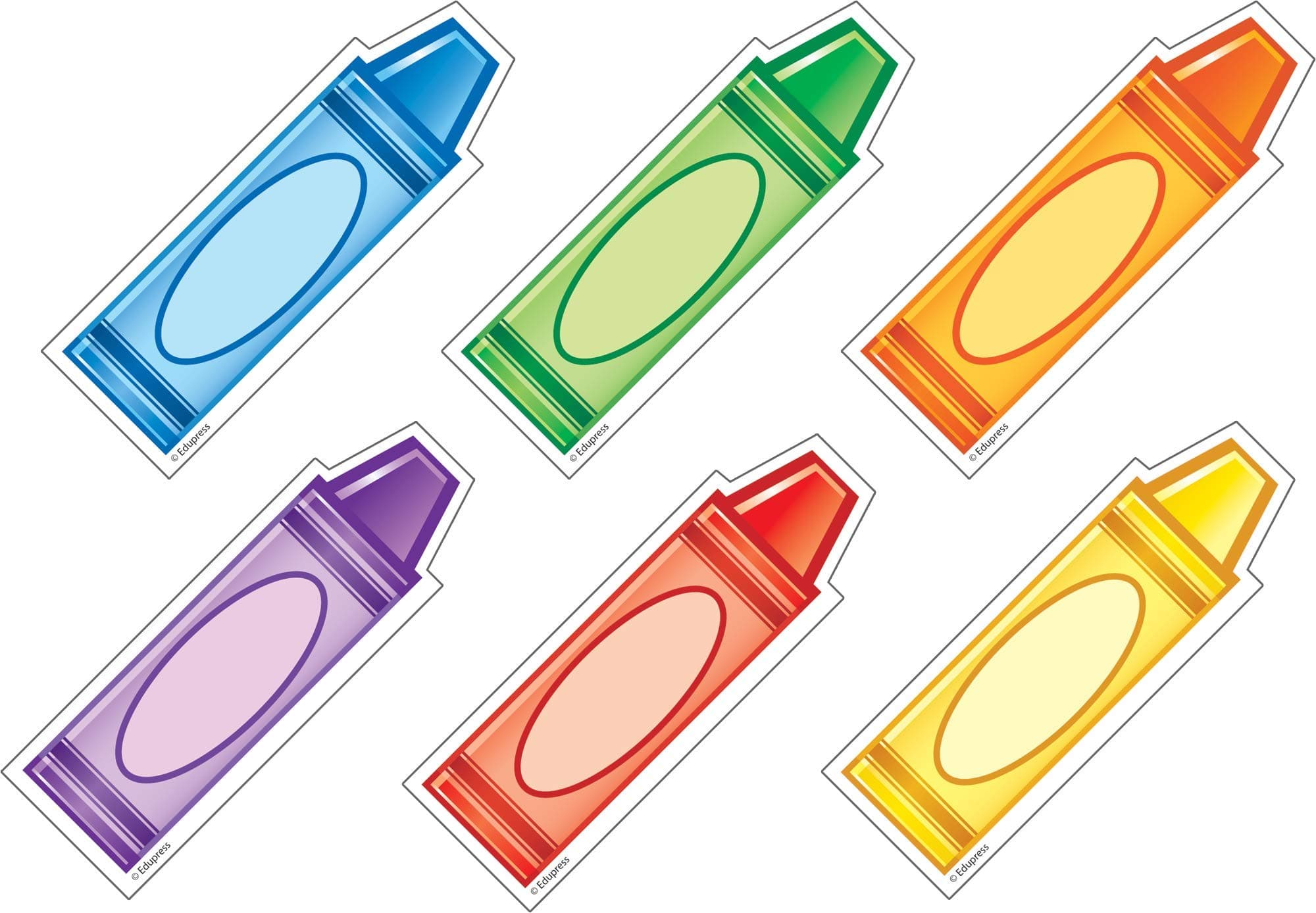 Edupress Crayons Mini Accents (EP62664)