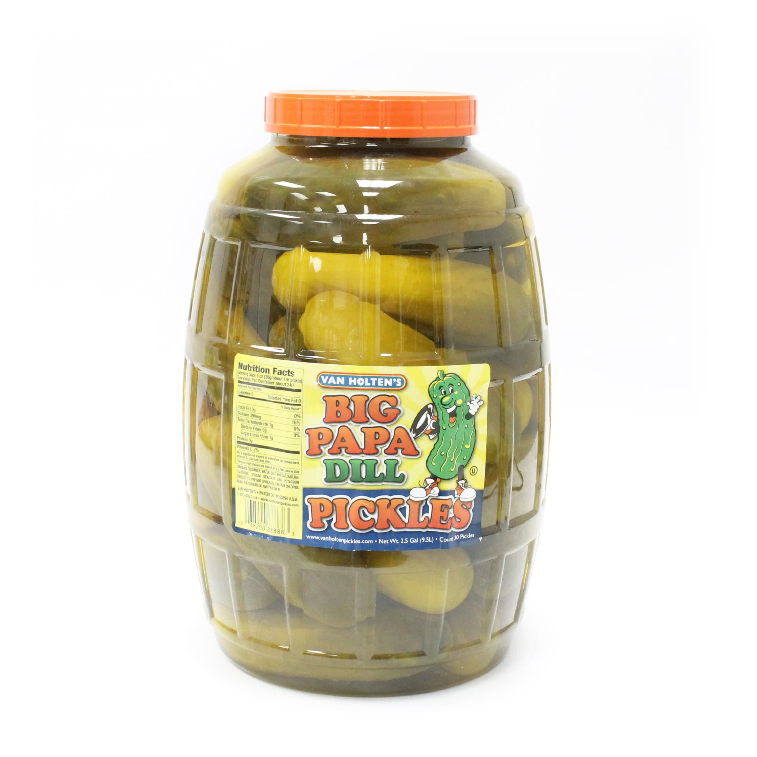 Van Holten's Big Papa Dill Pickles (30 Count)