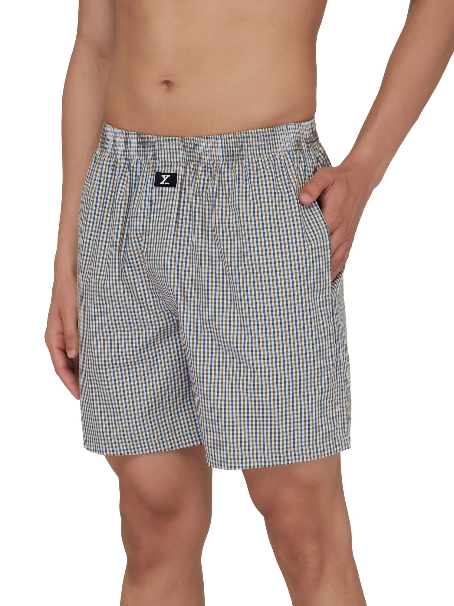 XYXXMen's Cotton Regular Fit Boxers