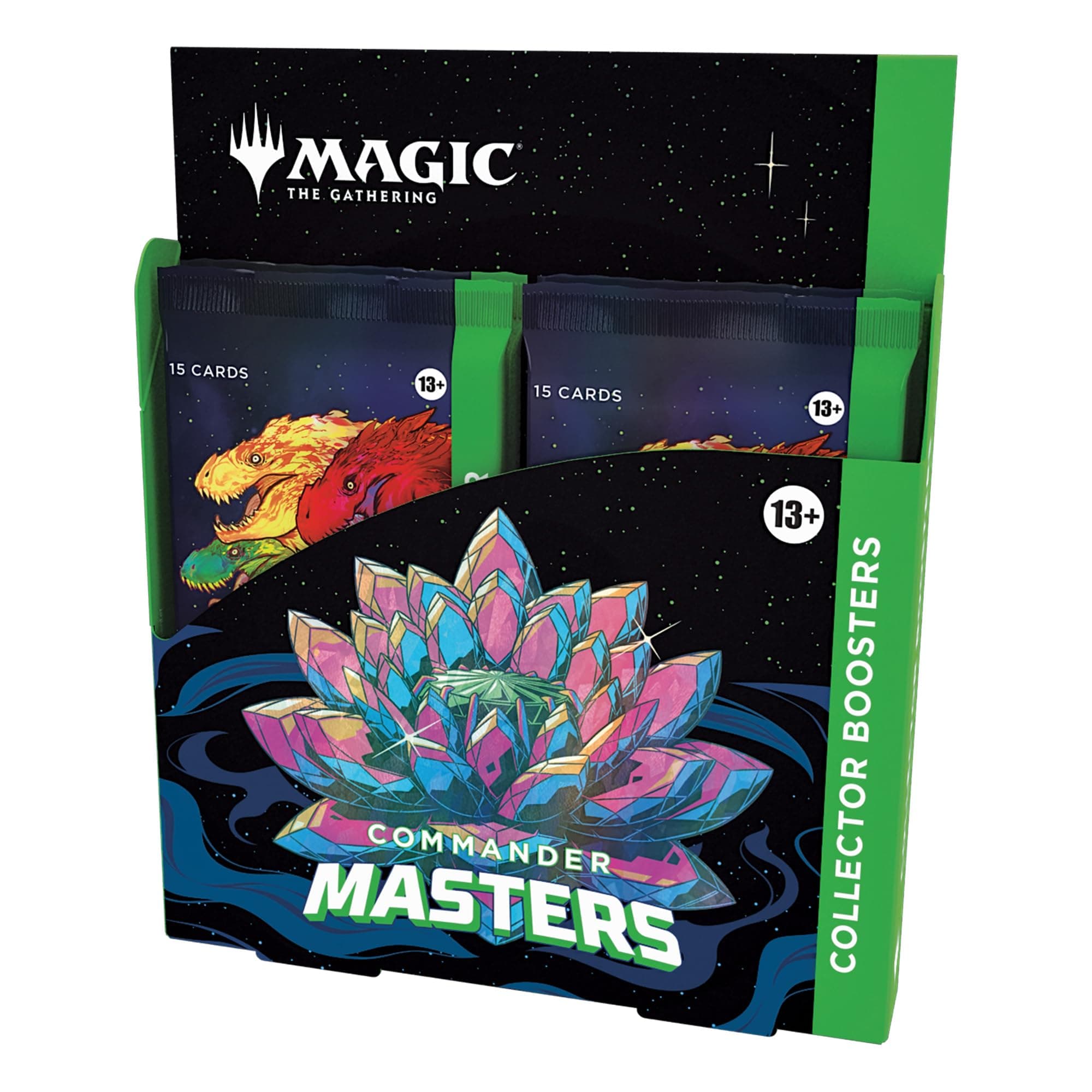 Magic: The Gathering Commander Masters Collector Booster Box, 4 Packs (60 Cards)