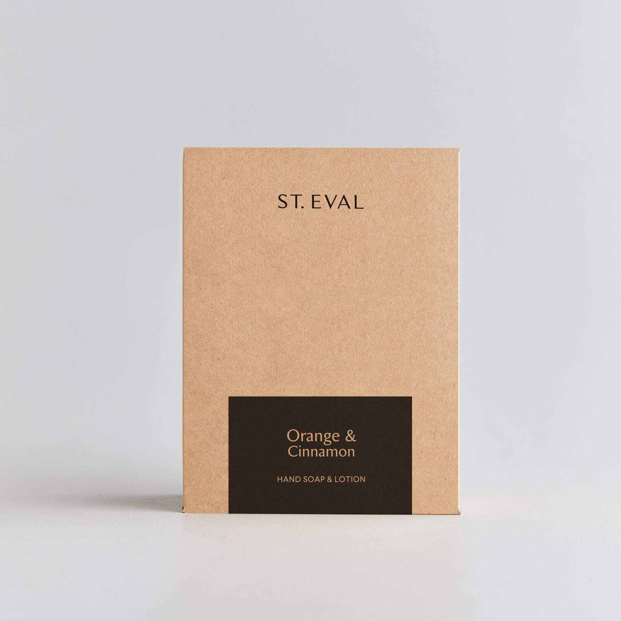 St Eval Luxurious HAND WASH & HAND LOTION Set - Boxed Gift Set - CINNAMON & ORANGE SCENTED