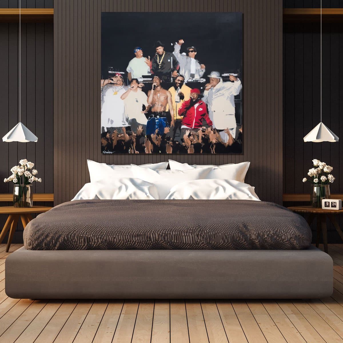 Legends Never Die Limited Edition Spencer Couture Canvas Wall Art 30"x30"