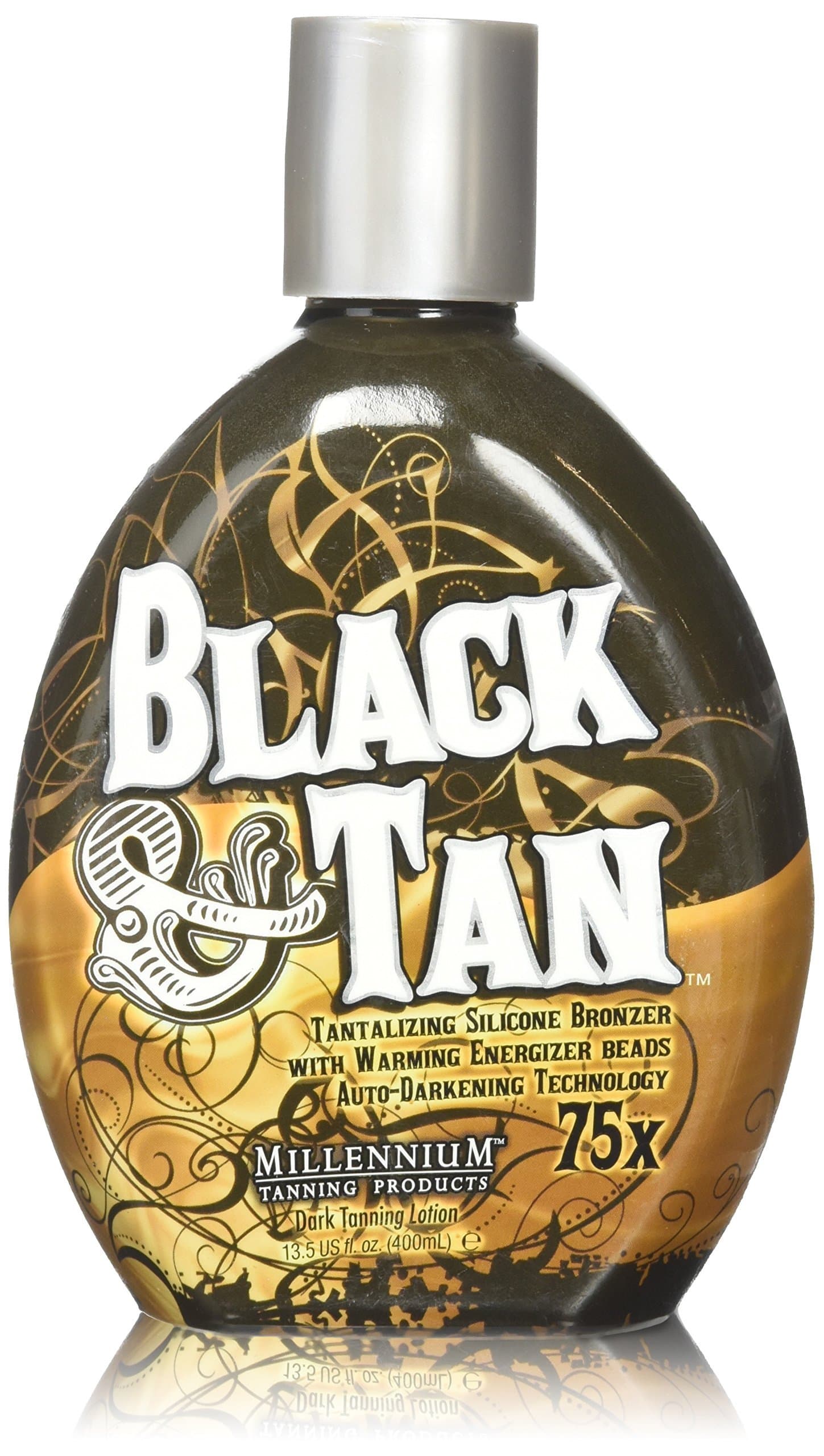 Black & Tan 75x Indoor Tanning Bed Bronzer 13.5OZ