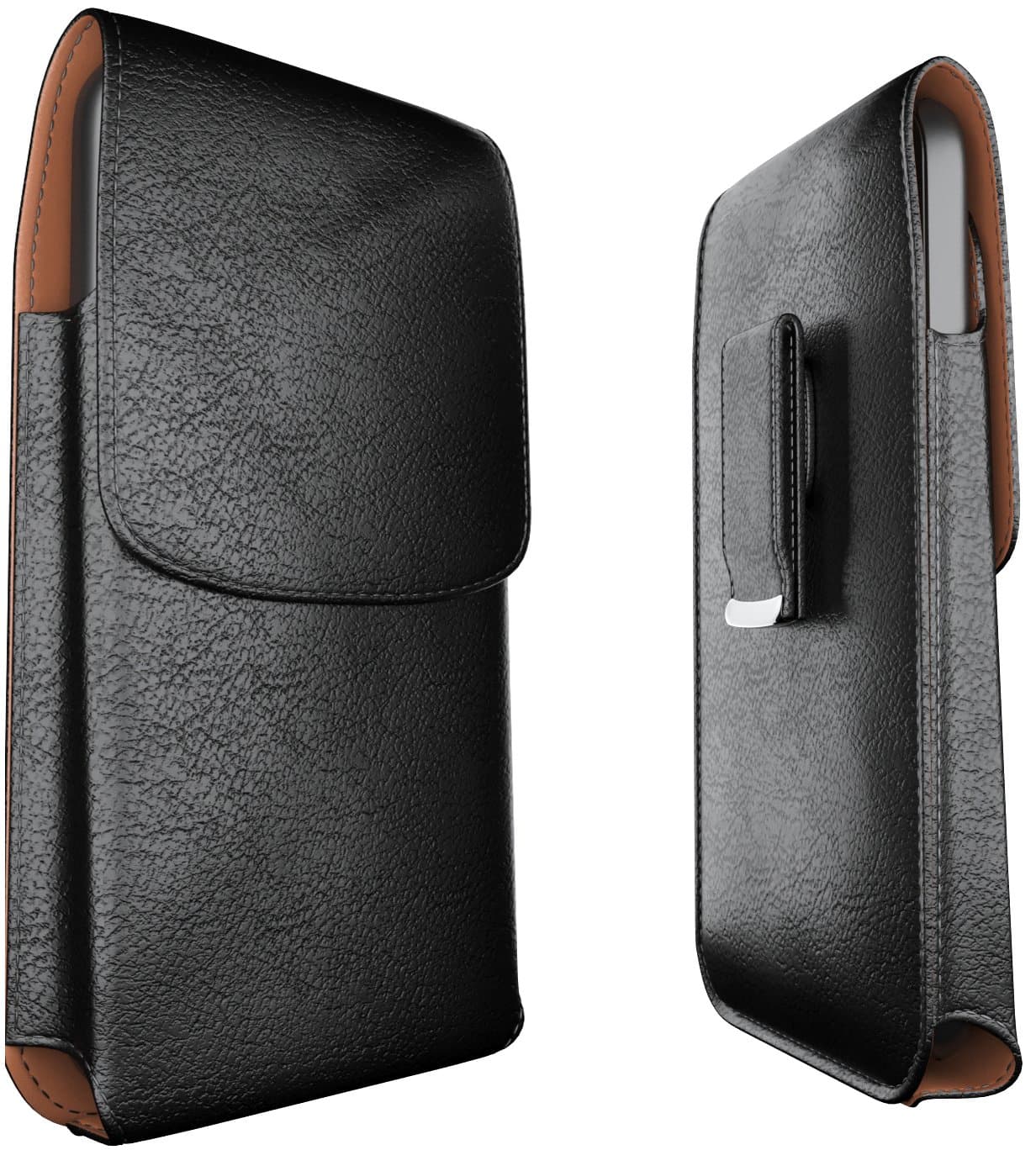 Meilib Belt Clip Case Designed for iPhone SE (2020), iPhone 6 6s 7 8 Cell Phone Holster Case with Swivel Belt Clip Cover Phone Pouch Holder Fits Apple iPhone with Other Slim to Medium Case on - Black