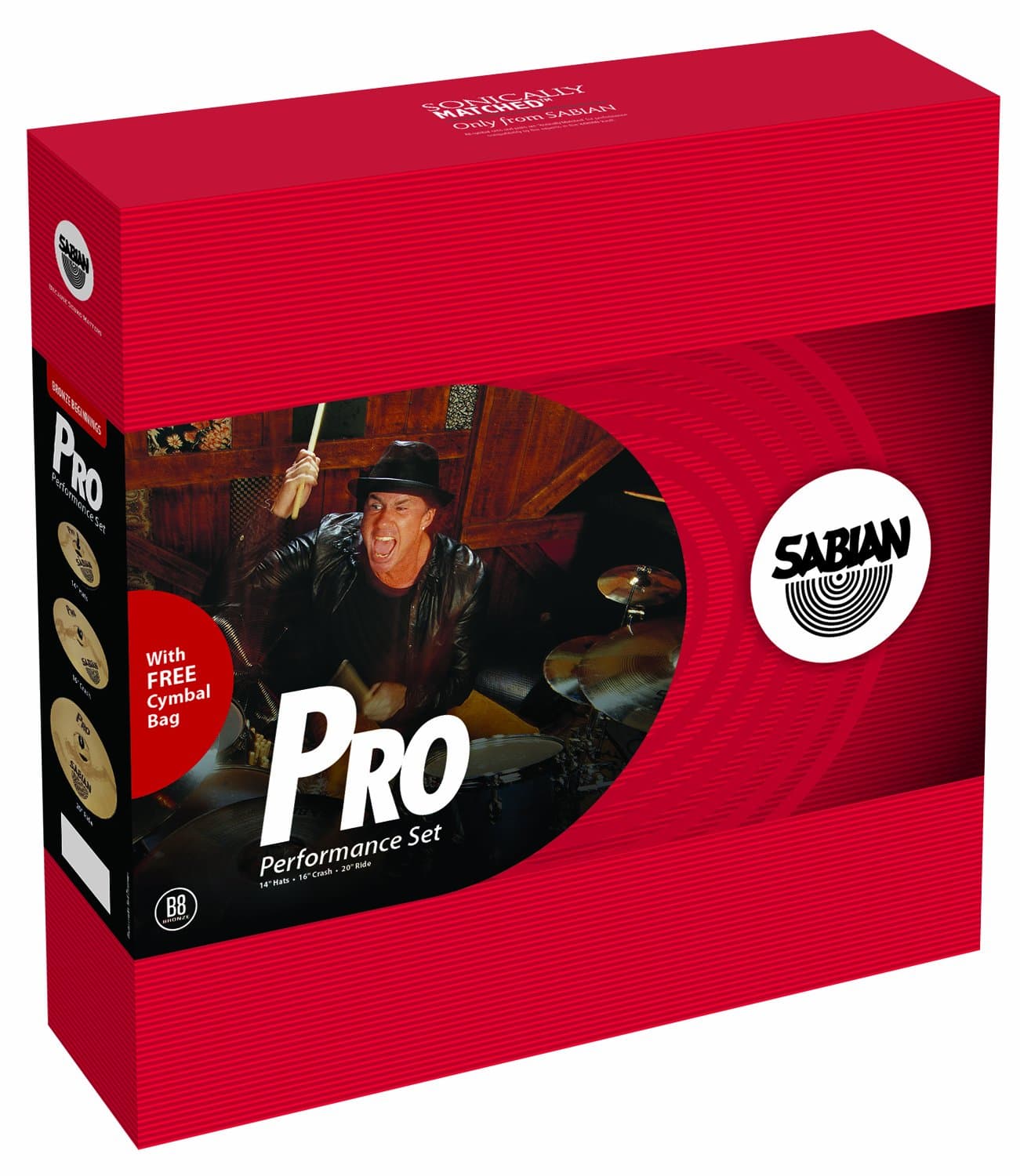 Sabian B8 Pro Performance Set