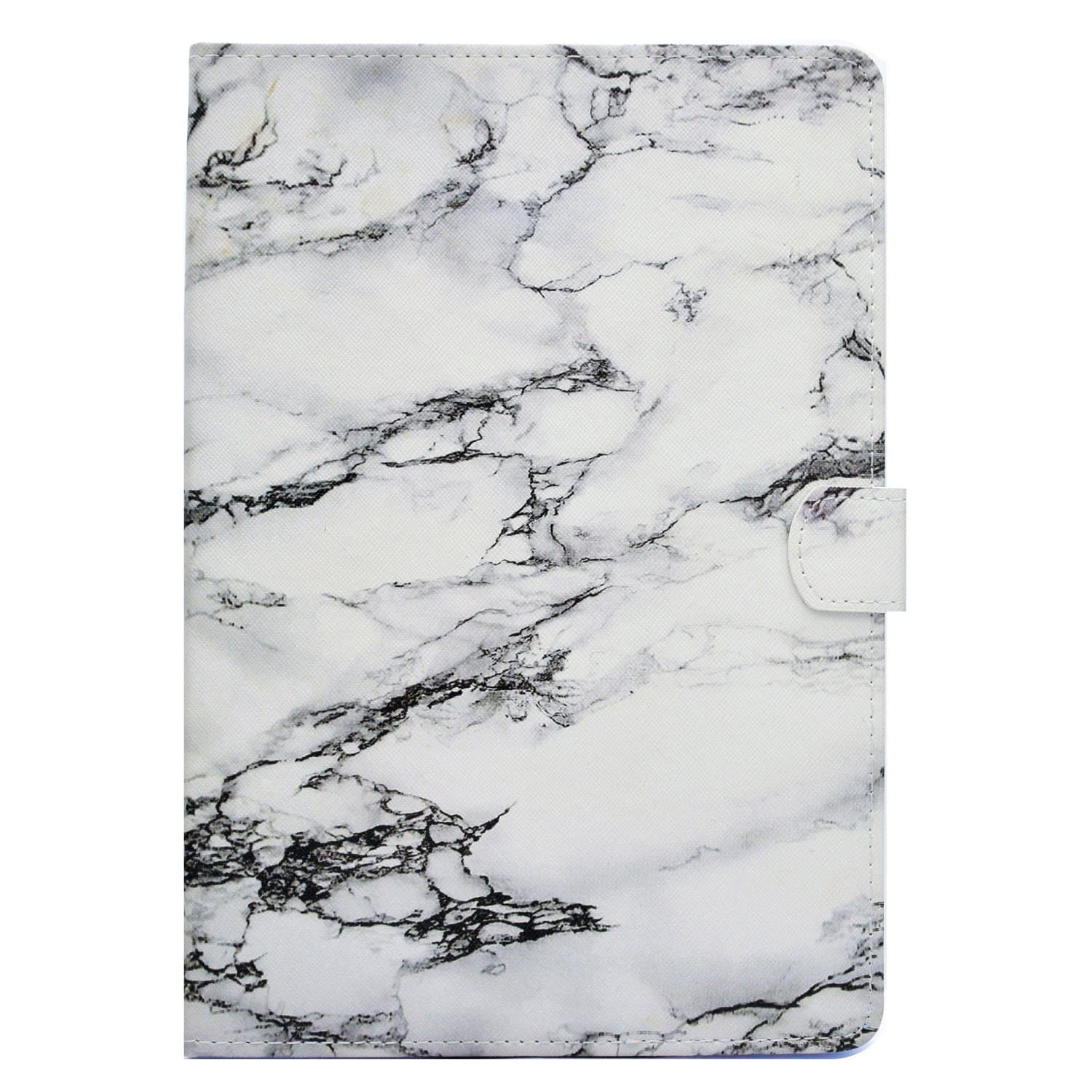 HereMoreCase for Samsung Galaxy Tab A 9.7 Inch SM-T550/SM-T555, Premium Leather Folio Case Stand Cover with Card Slots for Samsung Galaxy Tab A 9.7" Tablet, Marble