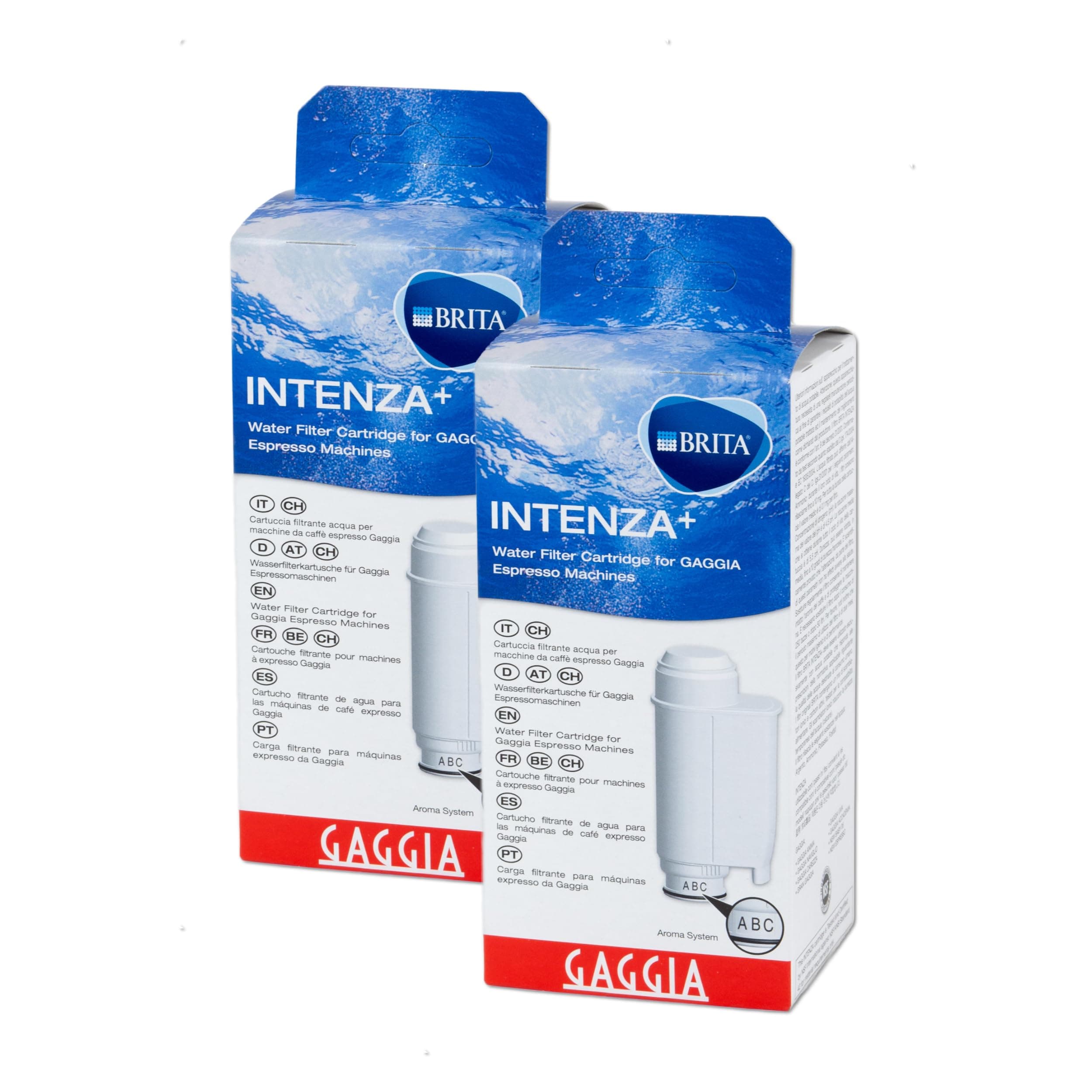 Intenza Water Filter for Gaggia Espresso Machines- Double Pack