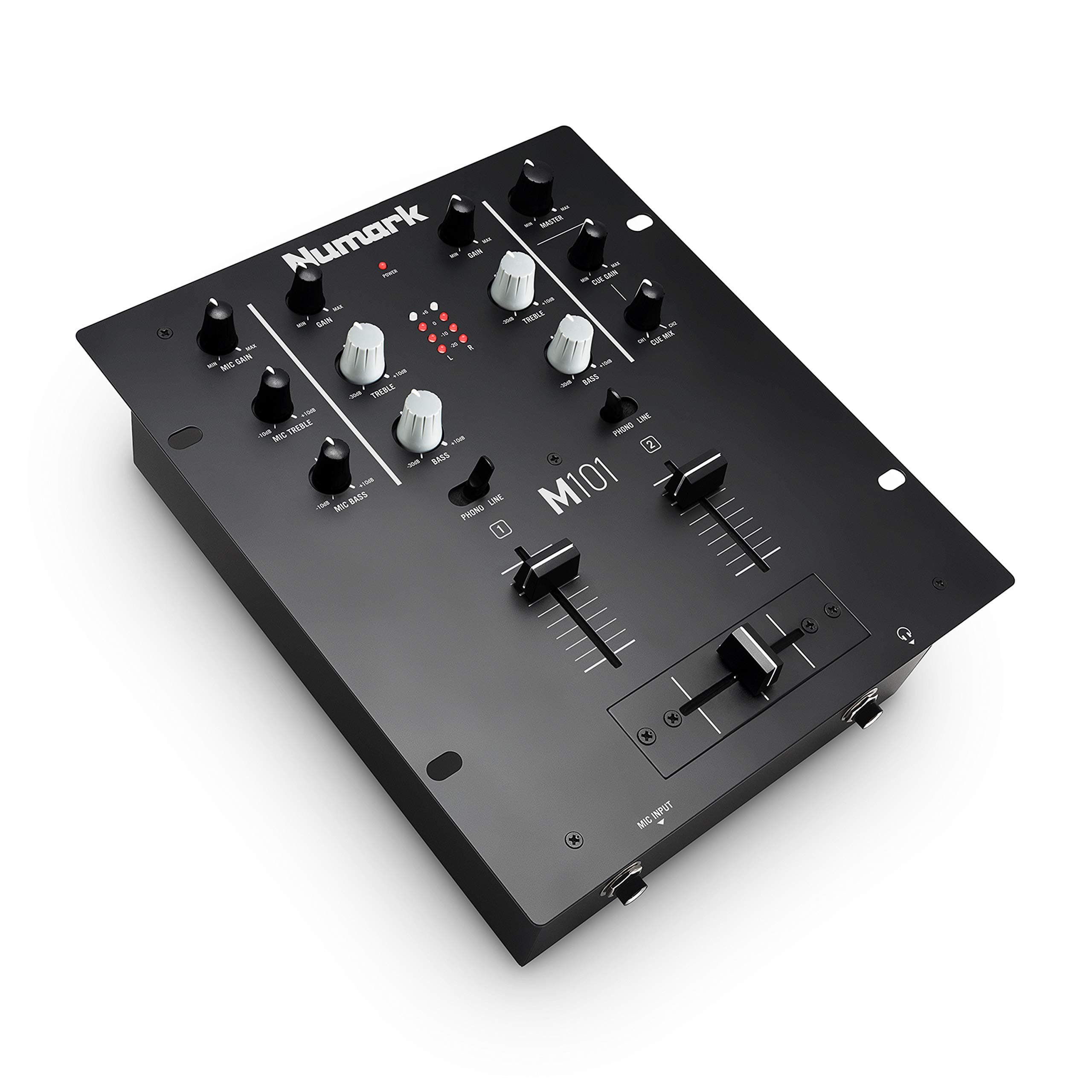 Numark M101 Black Two-Channel All-Purpose Mixer