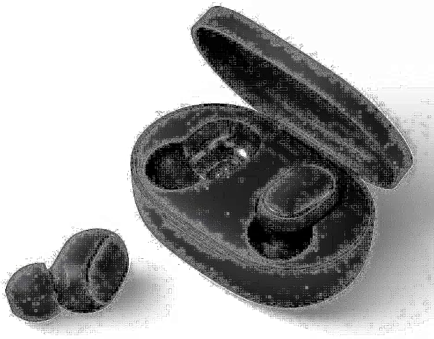 Original Redmi AirDots Wireless Headphones Bluetooth V5.0 True Wireless Stereo Wireless Earphones with Wirelss Charging Case 300mAh Charging Dock (Redmi AirDots)