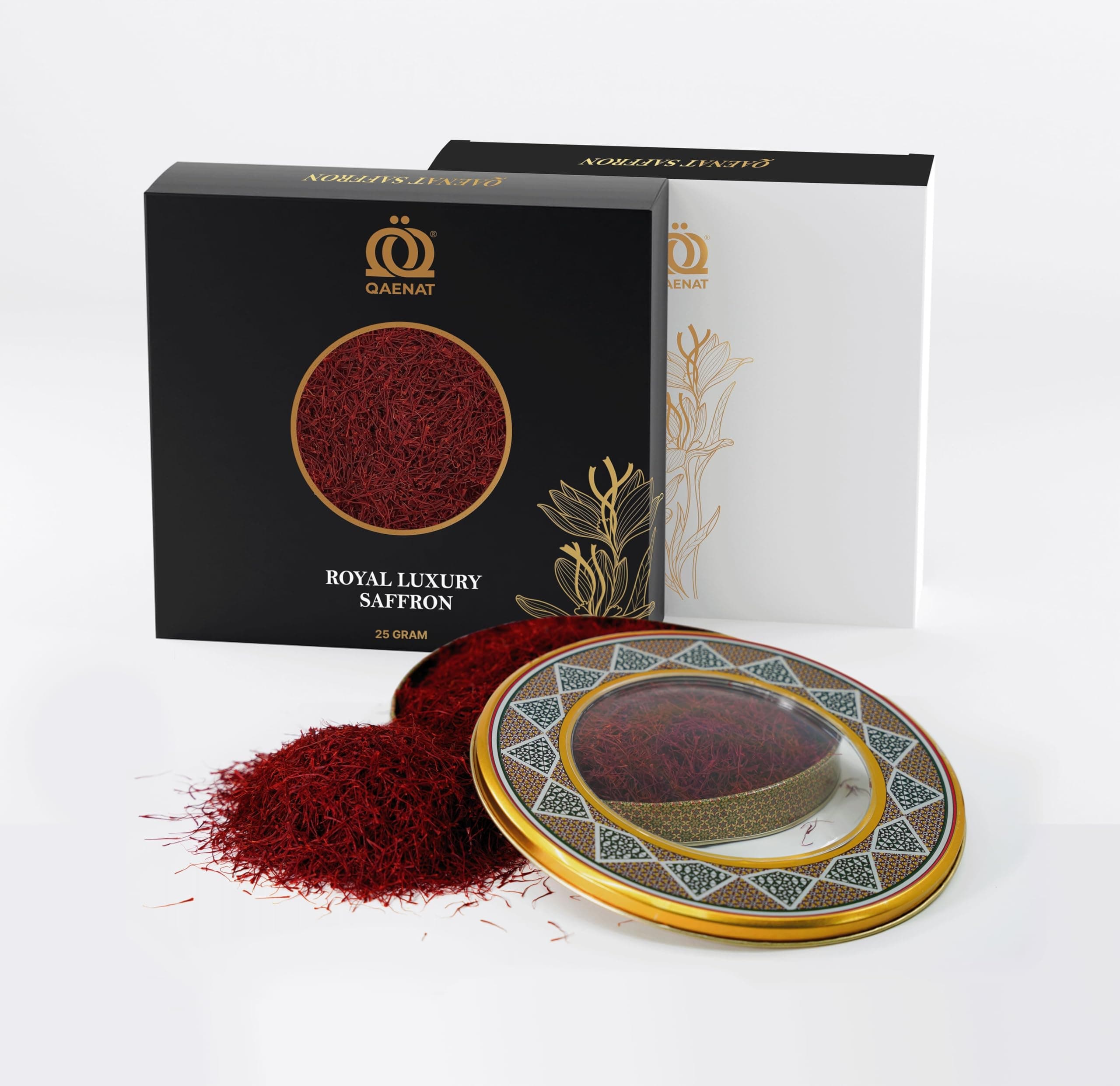 Saffron Royal Luxury – Premium All‑Red Super Negin Threads | Pure & certified Kesar | (25g)