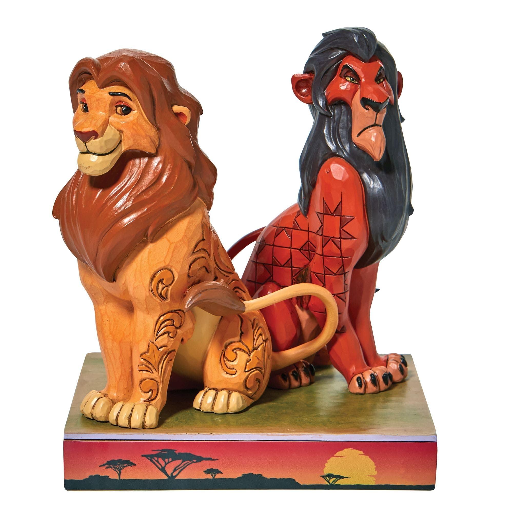 Enesco Jim Shore Simba And Scar Figurine