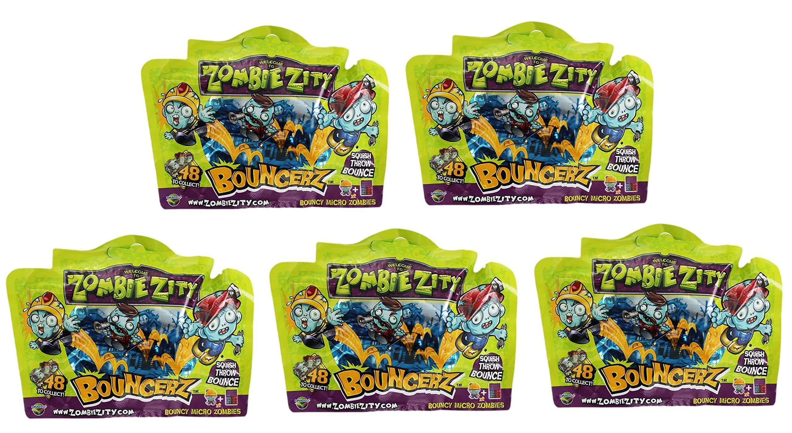 Zombie Zity - Bouncerz - Special Value 5 pack
