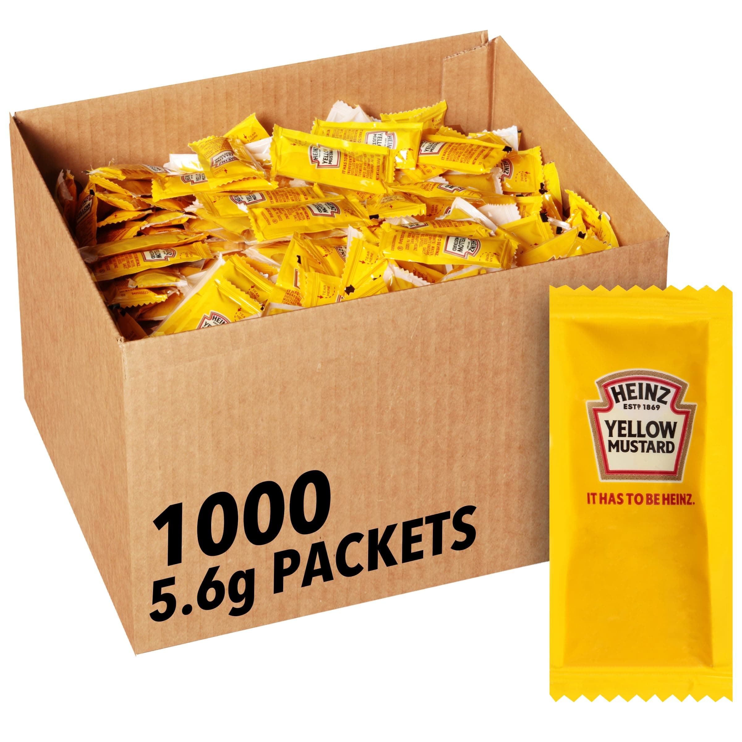 Mild Mustard Single Serve (1000 ct Casepack)