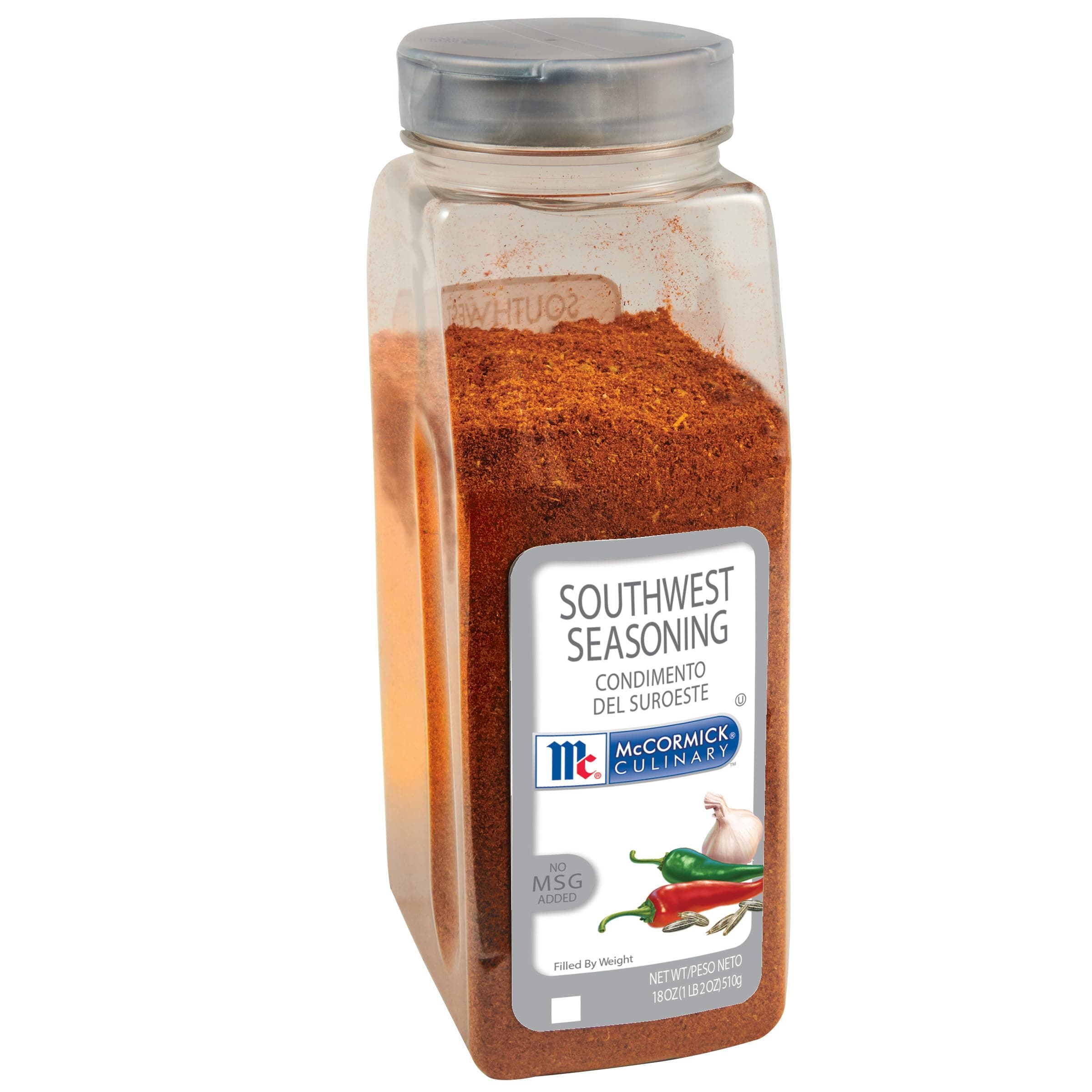 McCormick Culinary Southwest Seasoning, 18 oz - One 18 Ounce Container of Southwest Spice Blend with Authentic Smoky Heat, Perfect for Tex-Mex Recipes for Bold Flavor