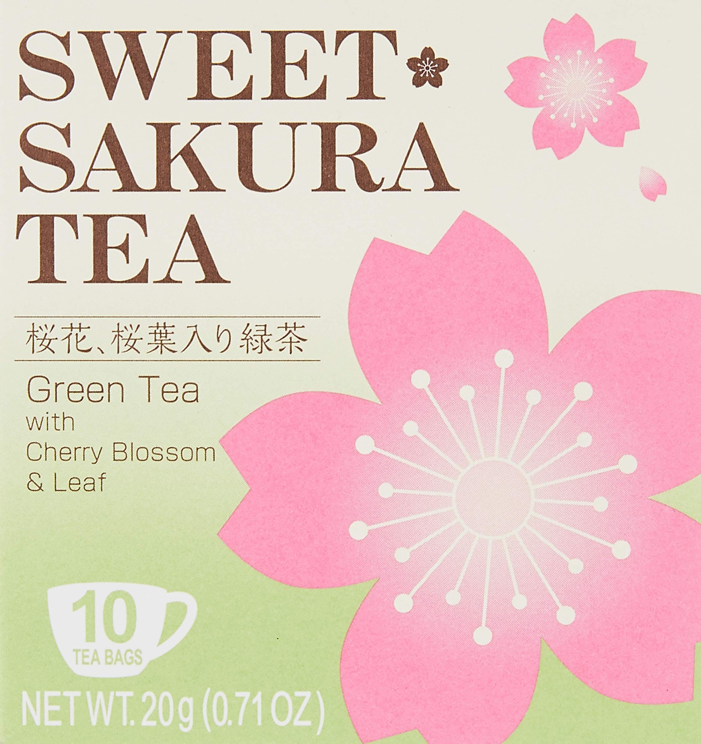 1 X Sweet cherry tea (tea bag 2g×10P) Sakura green Tea